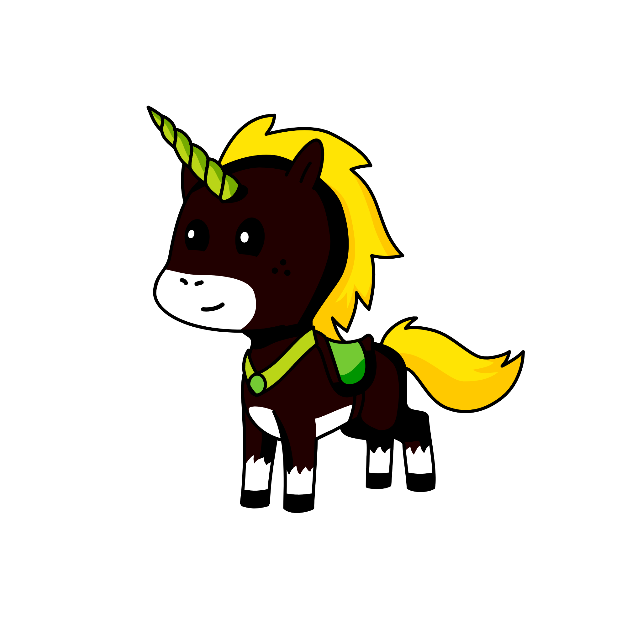 Cat noir uni, the unicorn