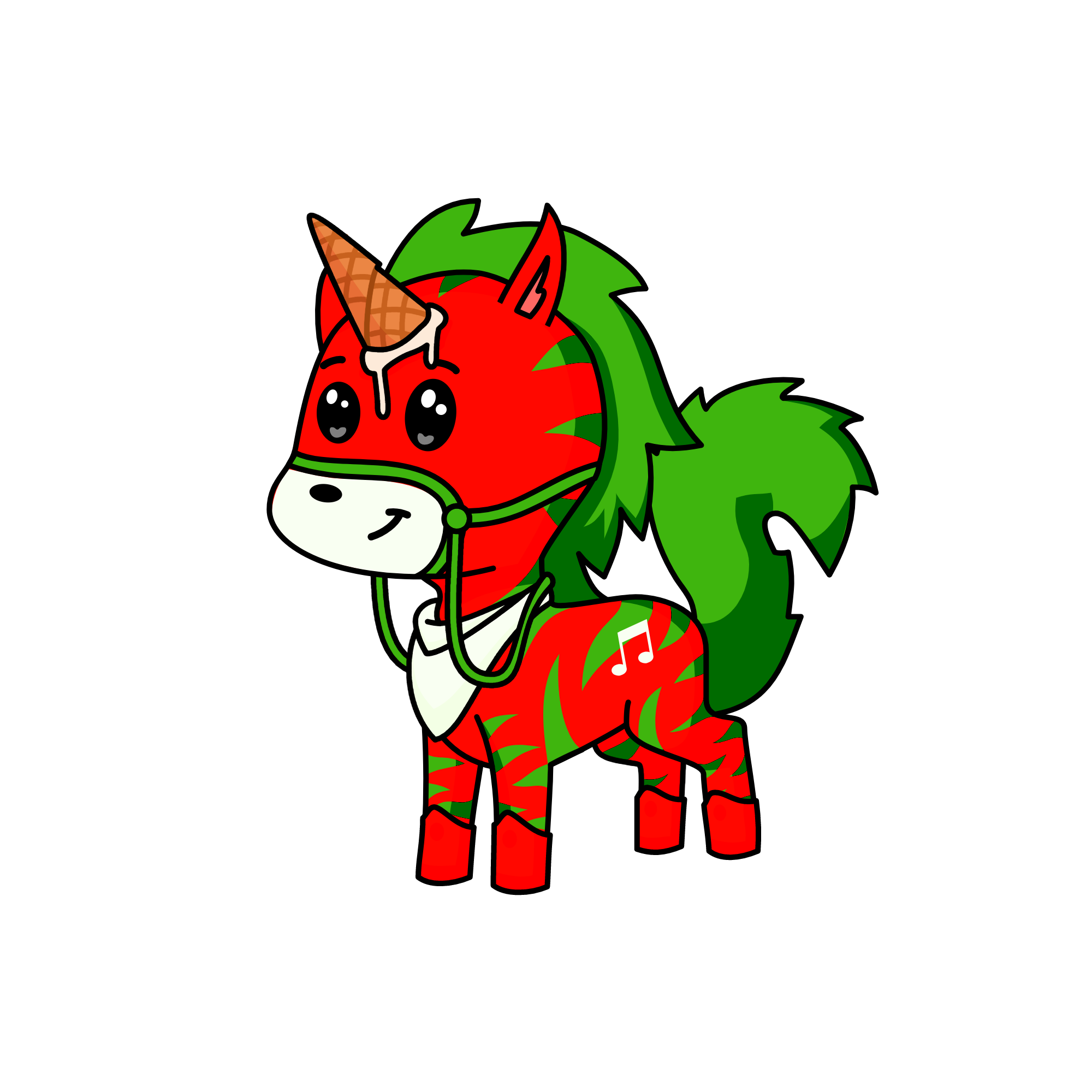 🍒Cherry chuck, the unicorn