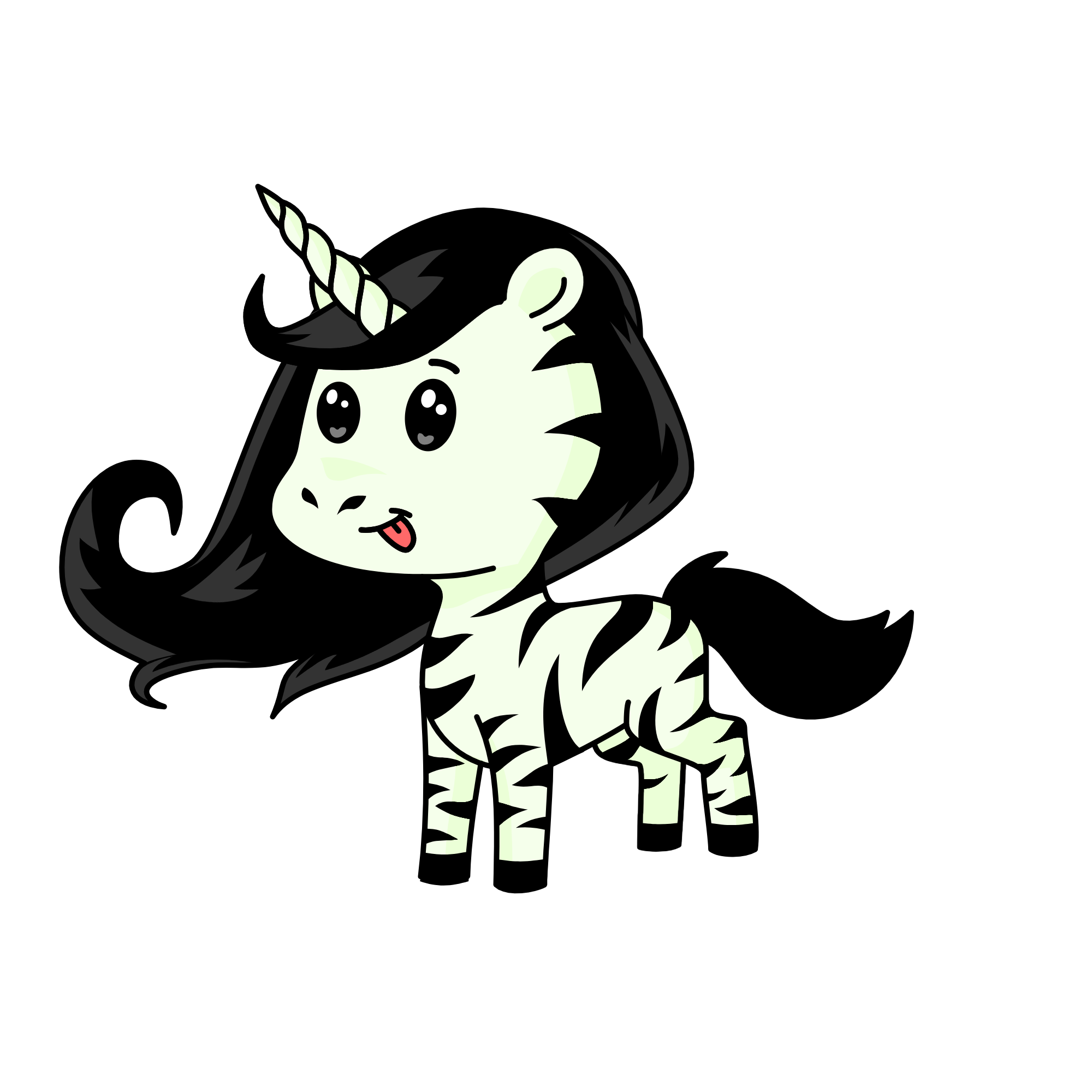 Zbee, the unicorn