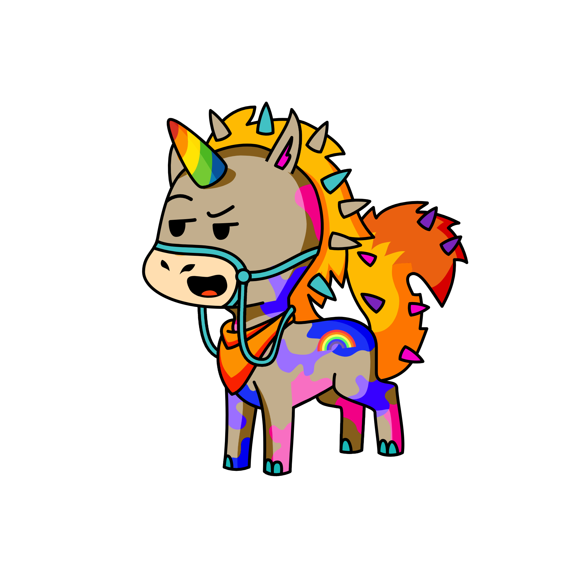 send bobs, the unicorn