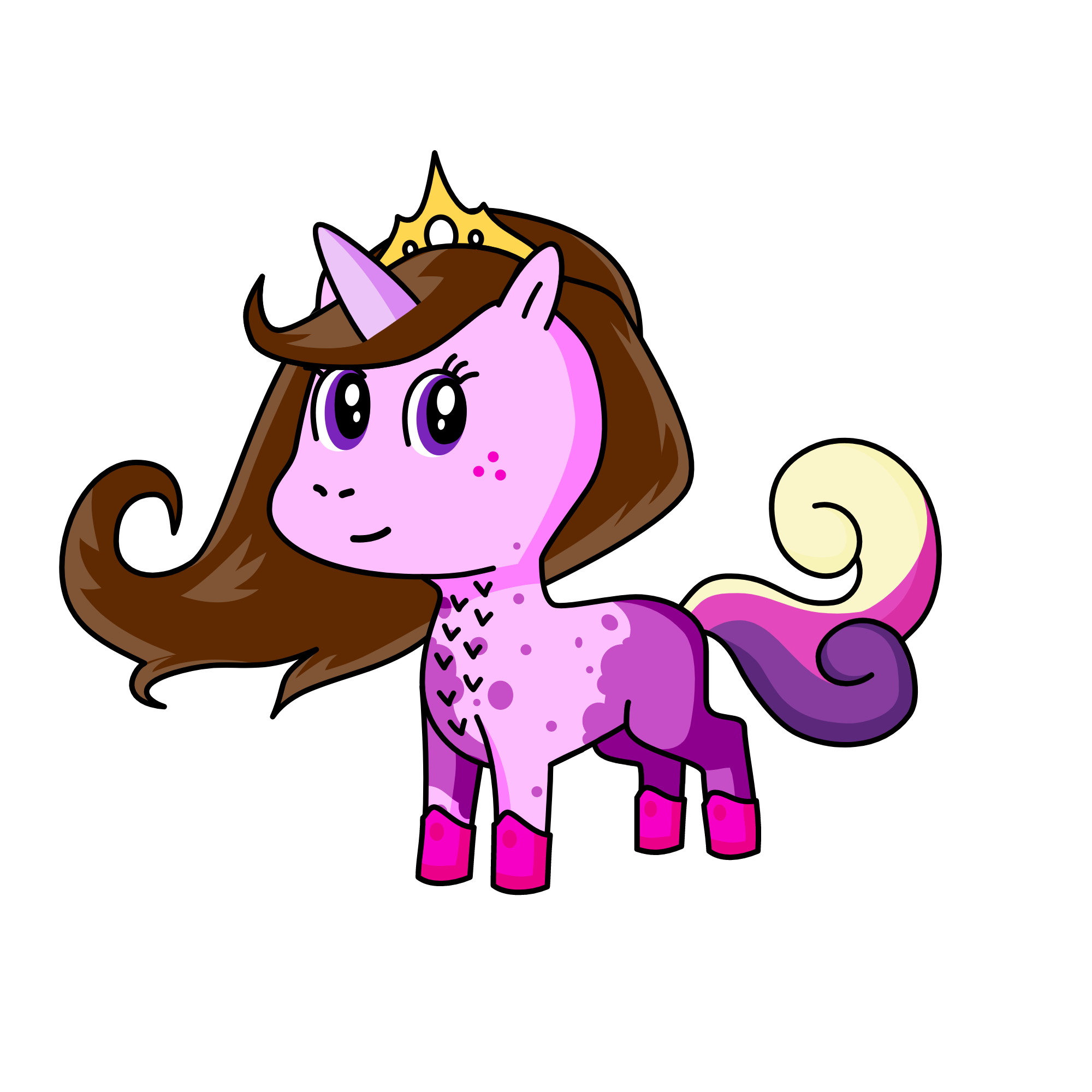 Adrillena, the unicorn