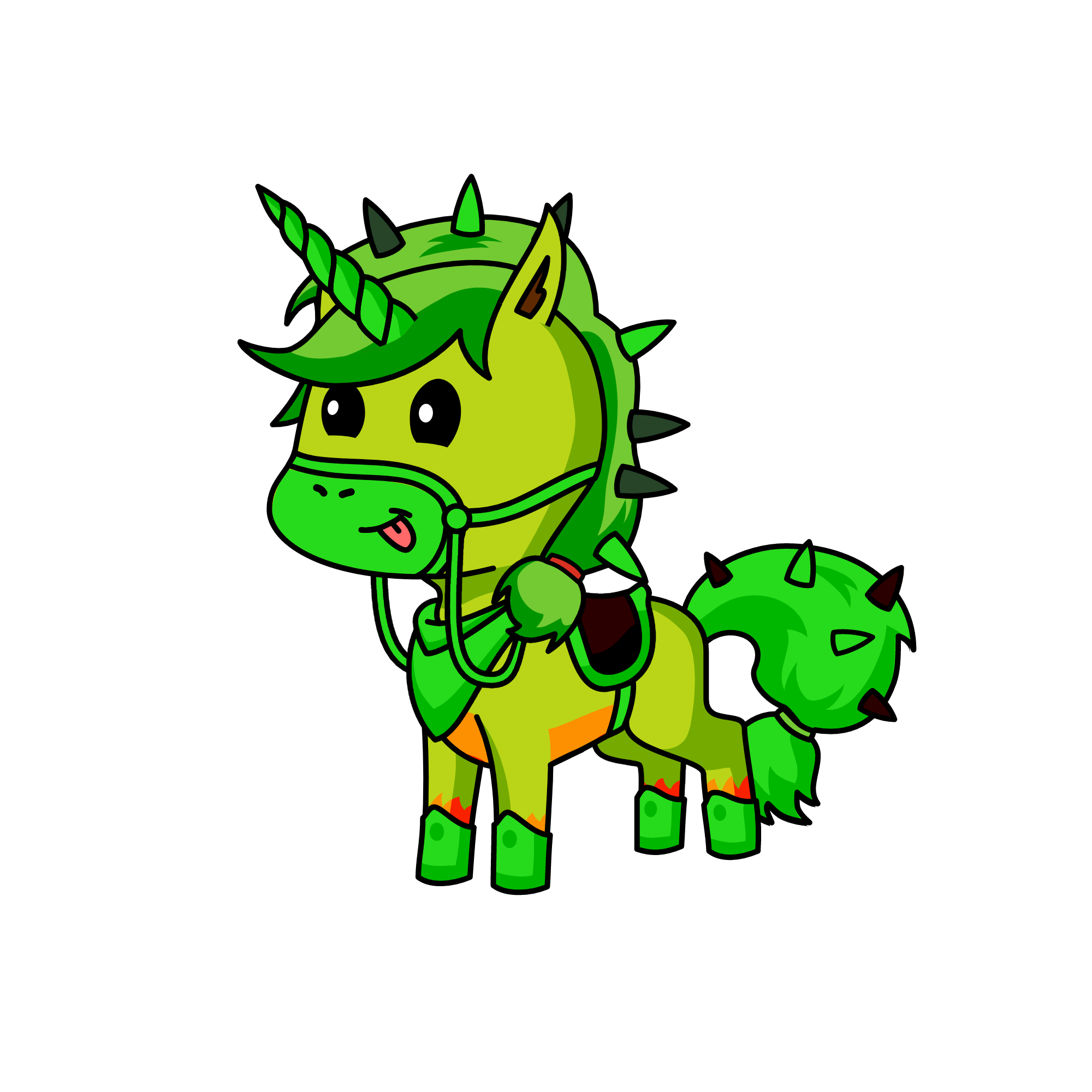 Sprout, the unicorn