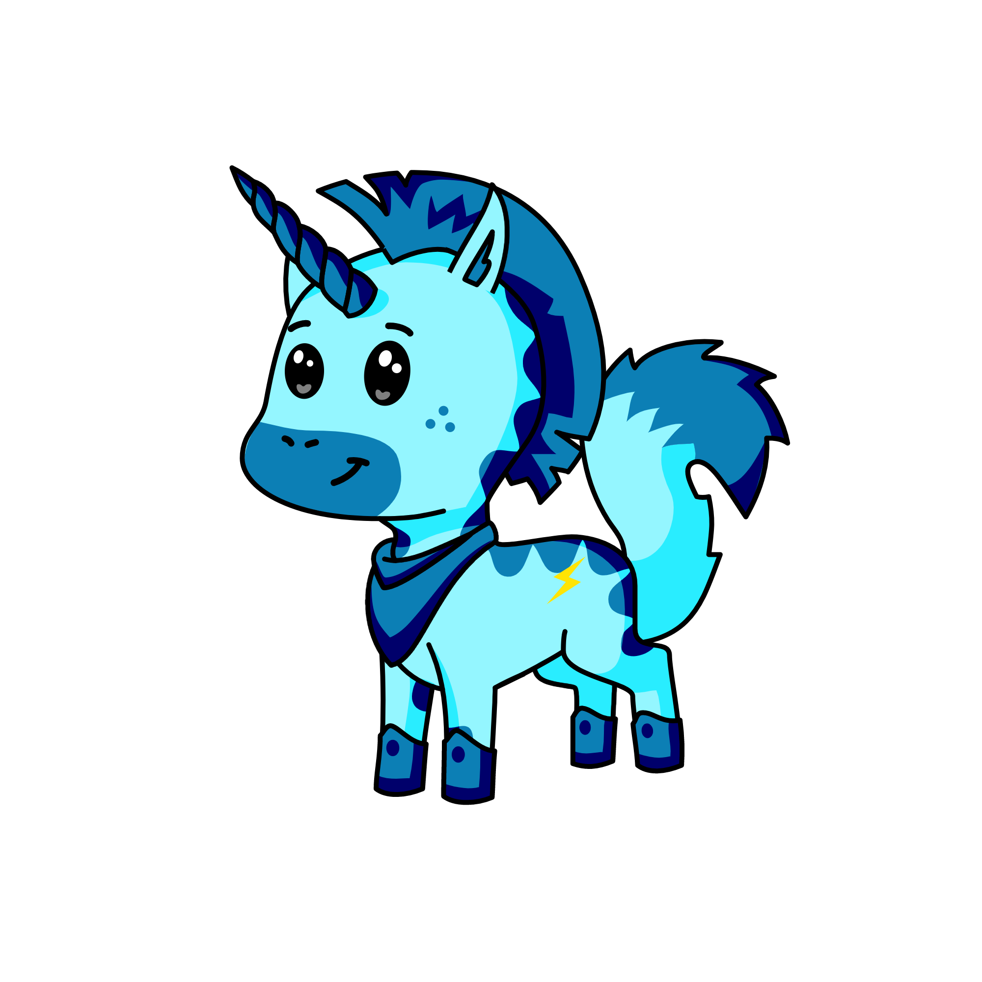 Zane, the unicorn