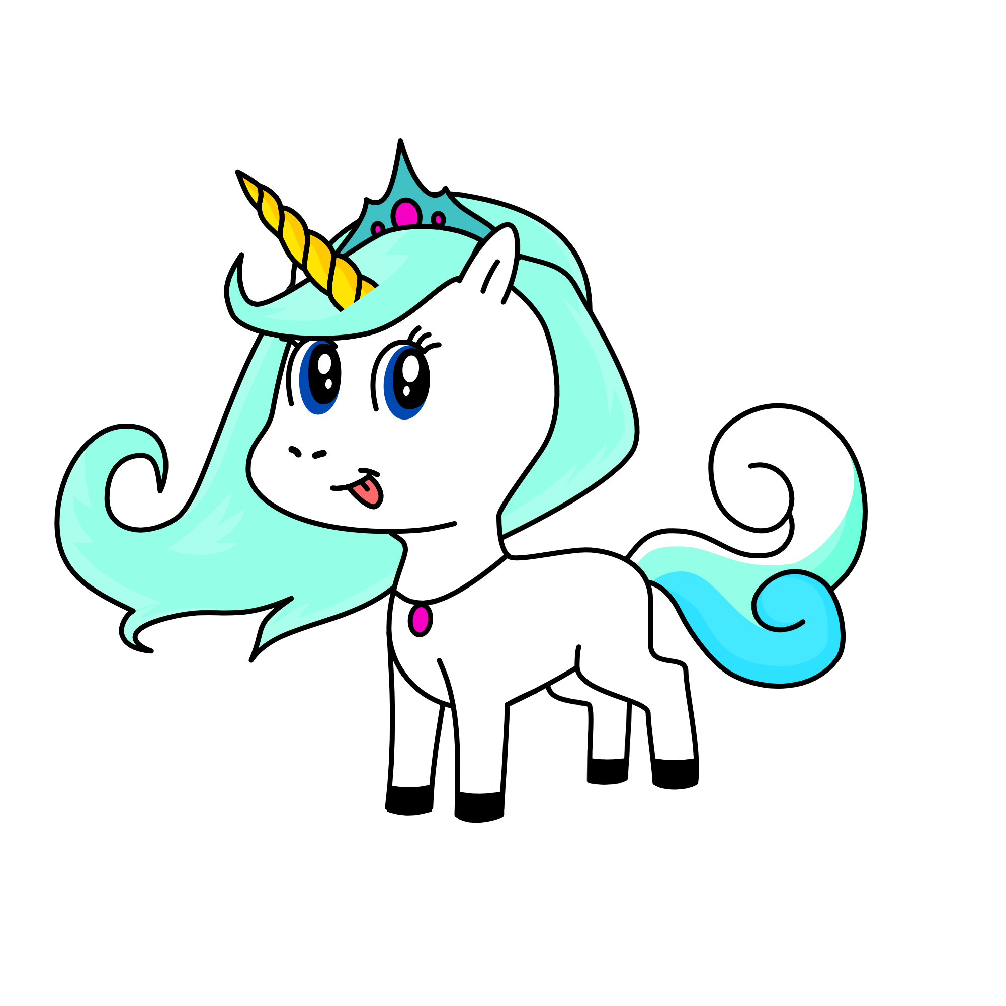 Ocean, the unicorn