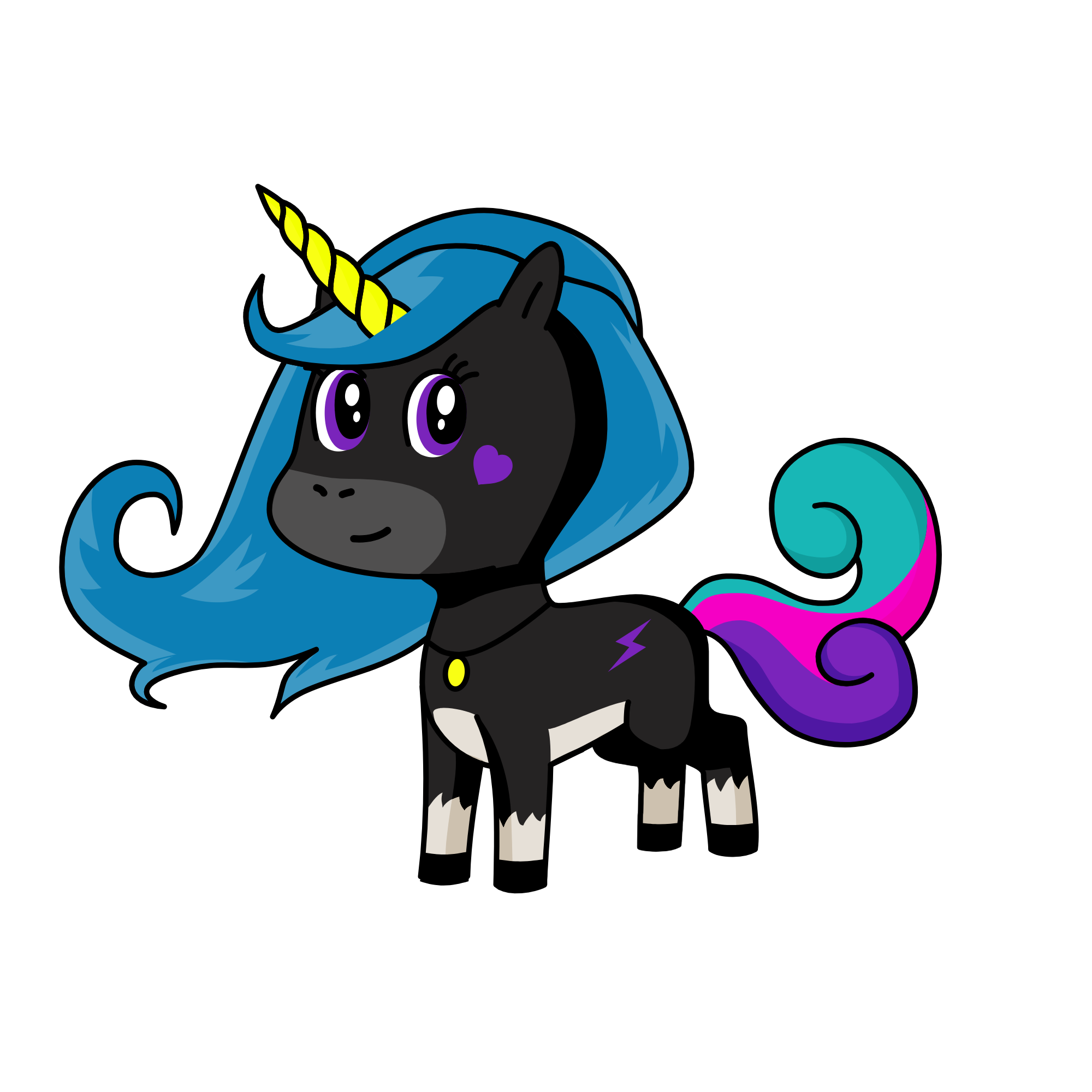 Ash, the unicorn