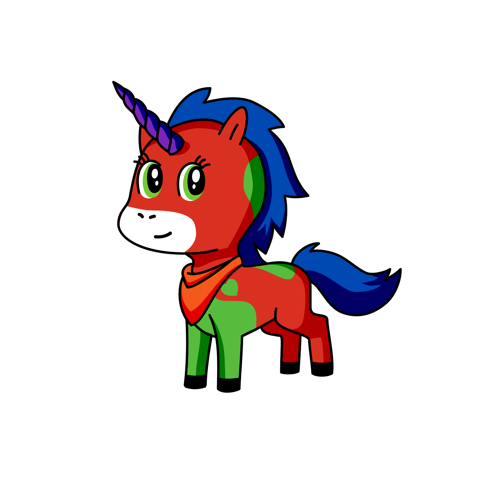 Eddsworld Fanicorn (Fan art unicorn), the unicorn