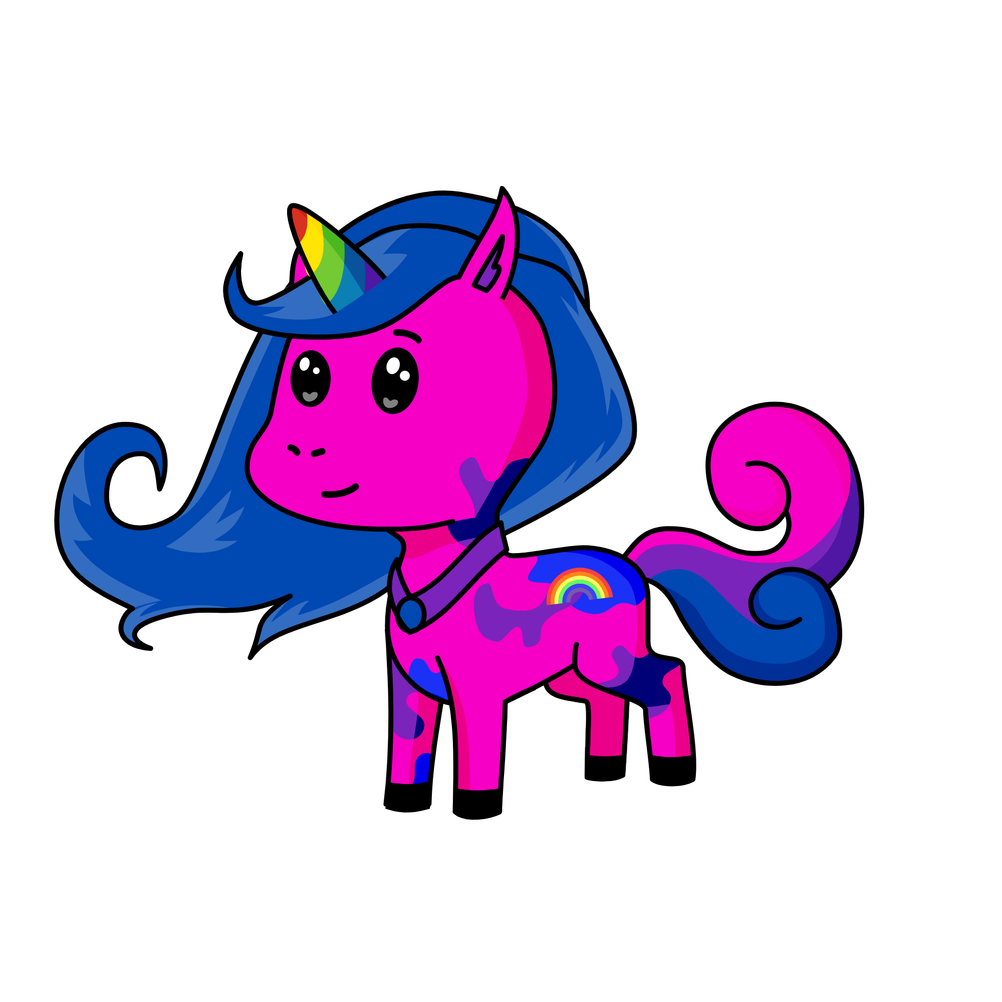 Bisexual Beauty, the unicorn