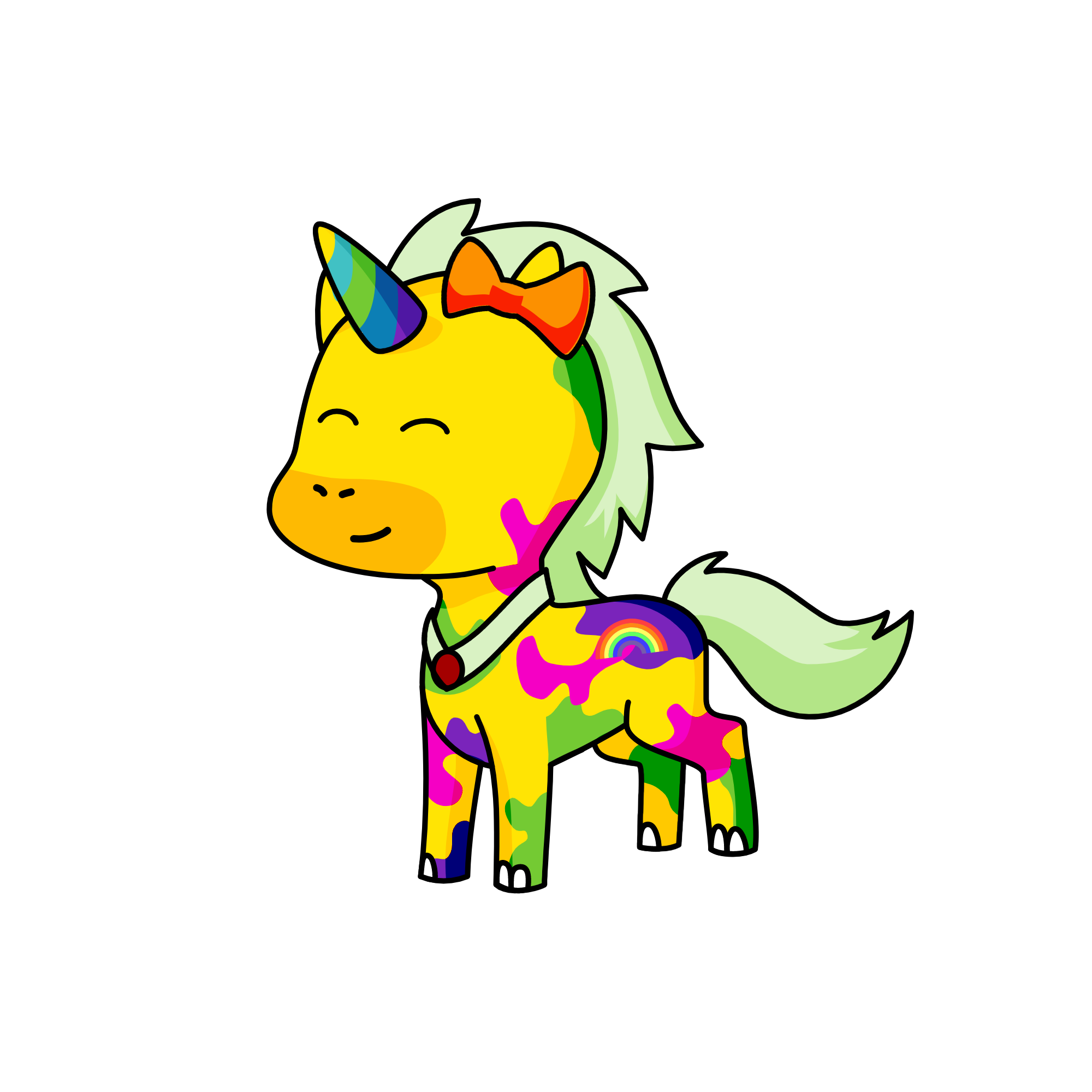 Oυρανία, the unicorn