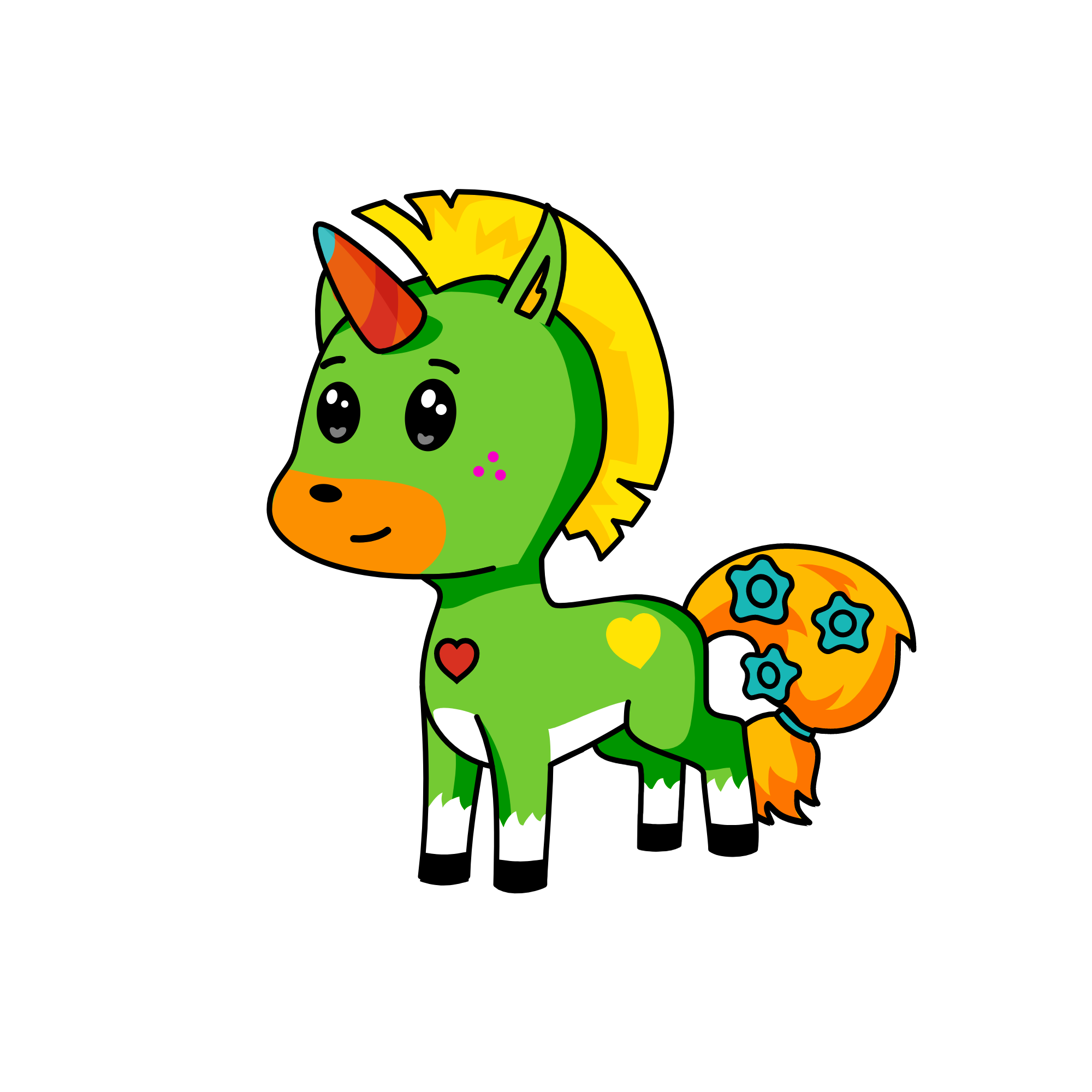 🥮cake🥮, the unicorn