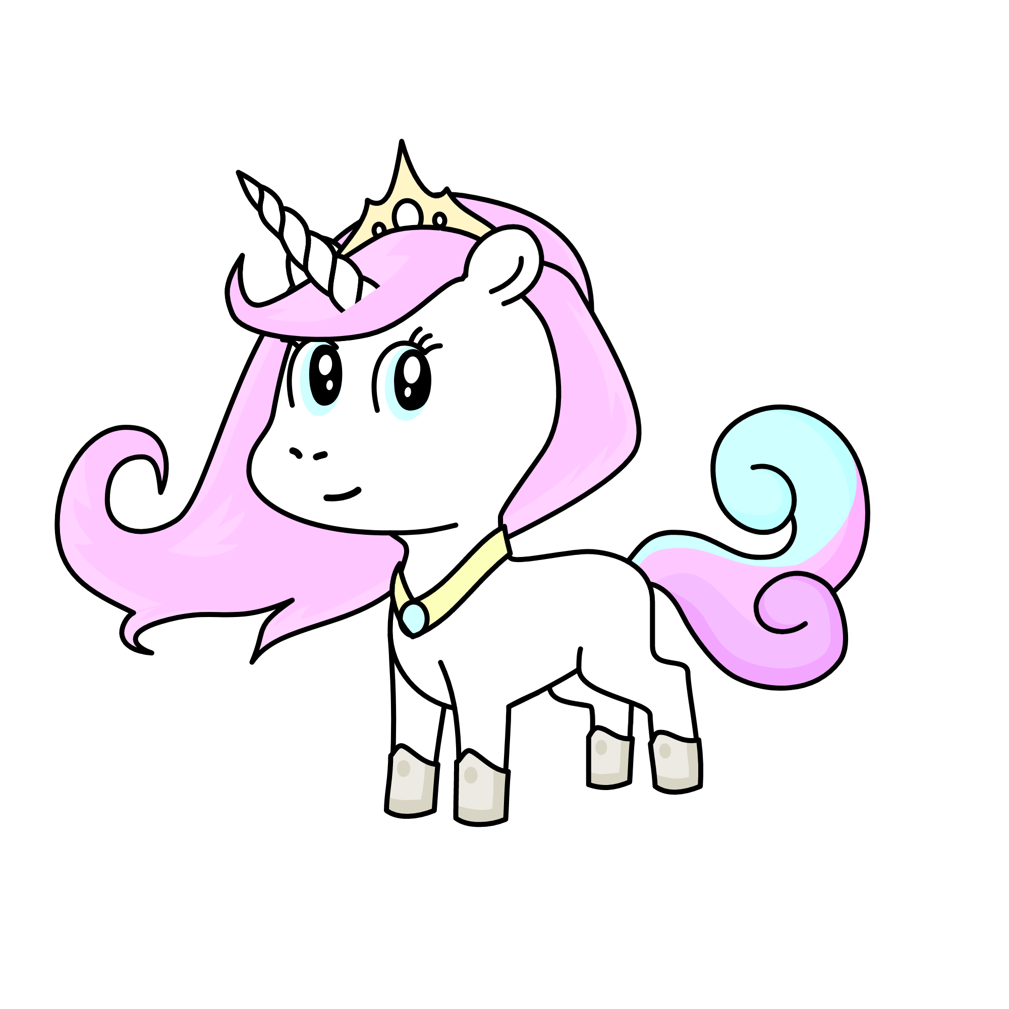Queen Celestia, the unicorn