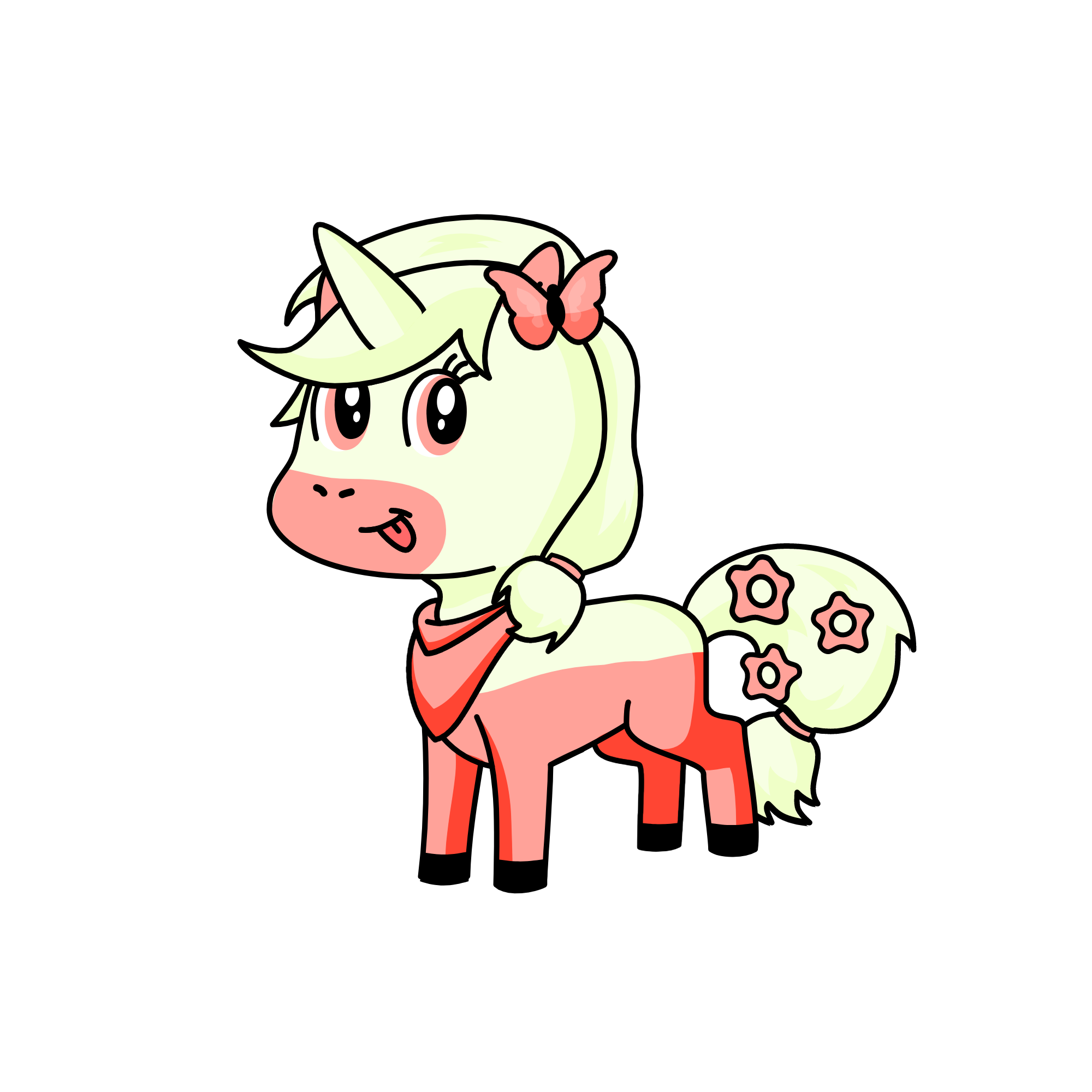 straberry milk, the unicorn