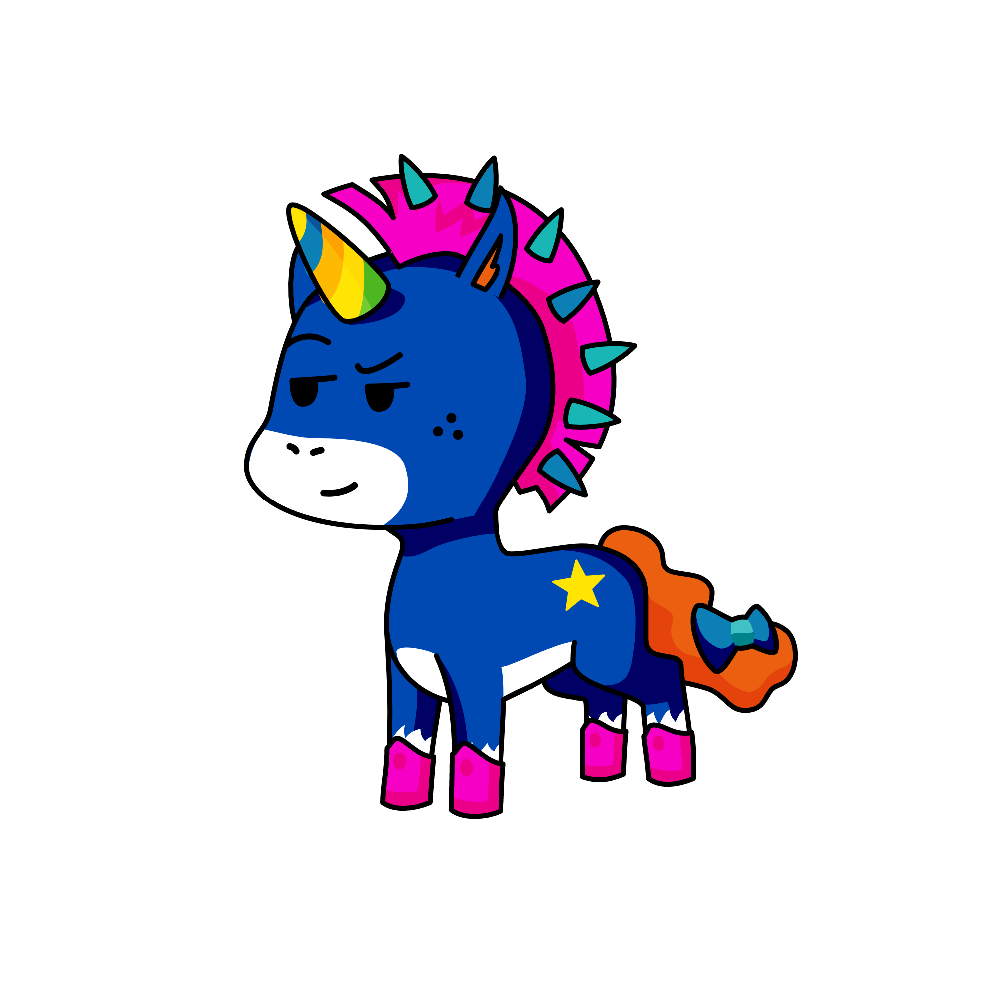 Lightning Bolt, the unicorn