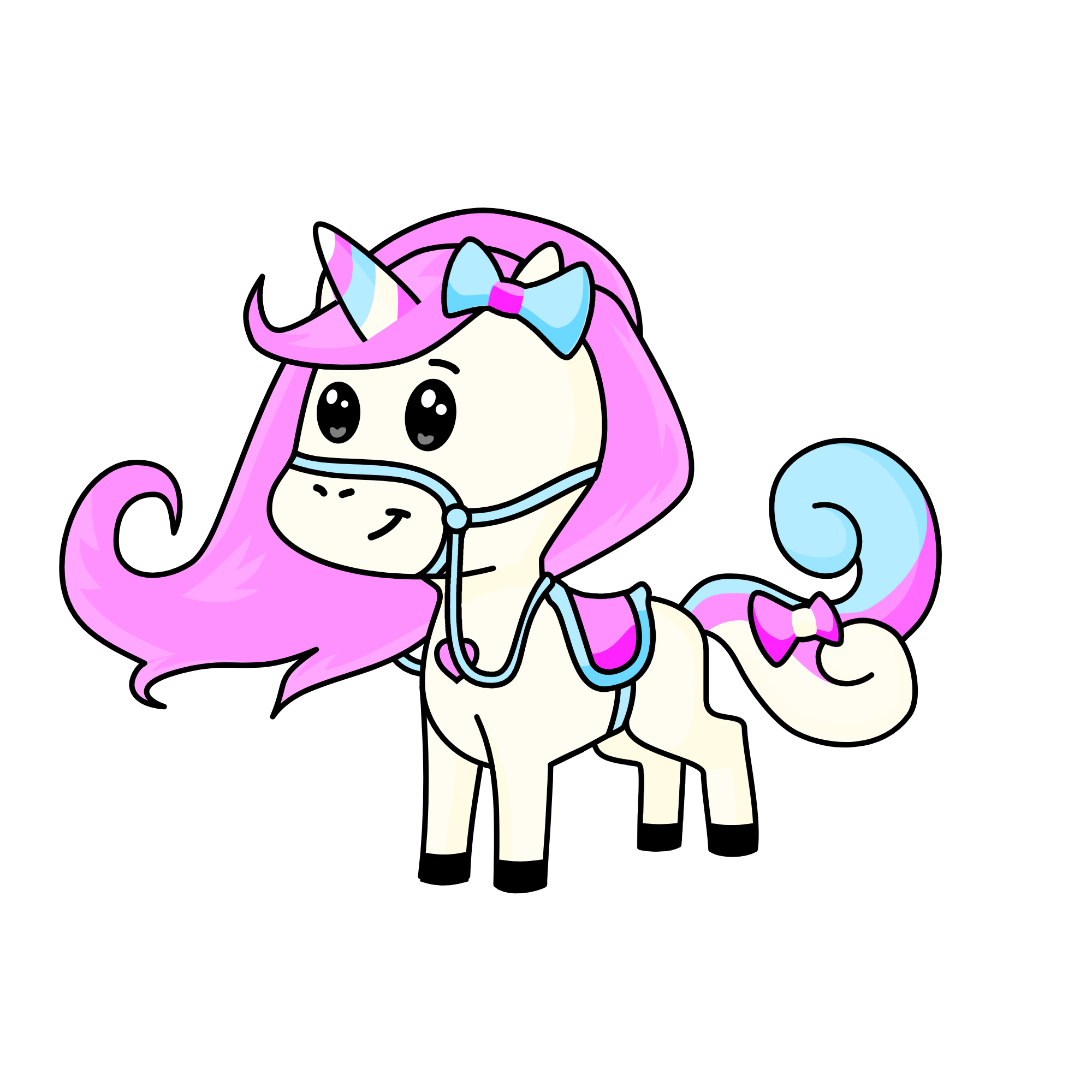 snow white , the unicorn
