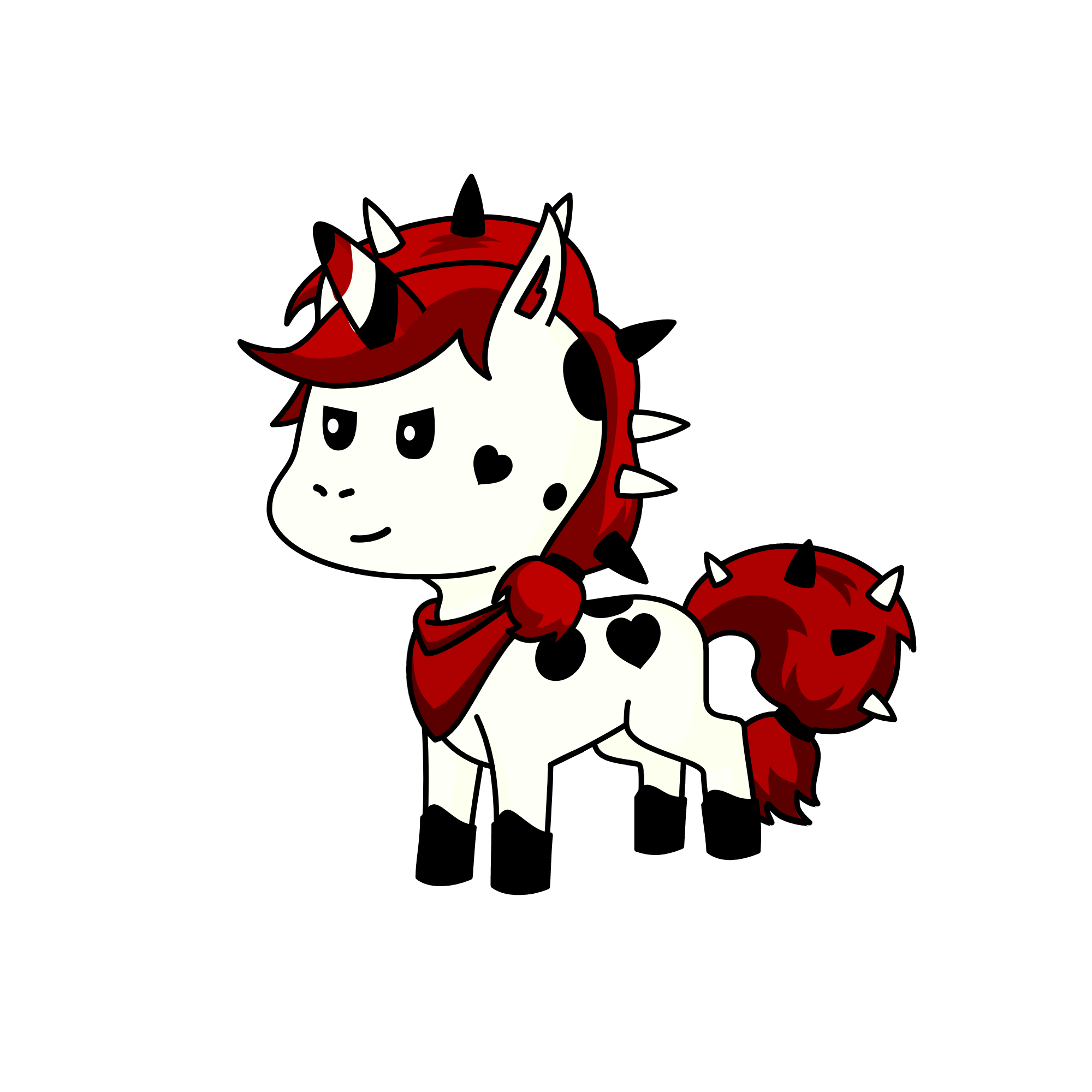 demon, the unicorn