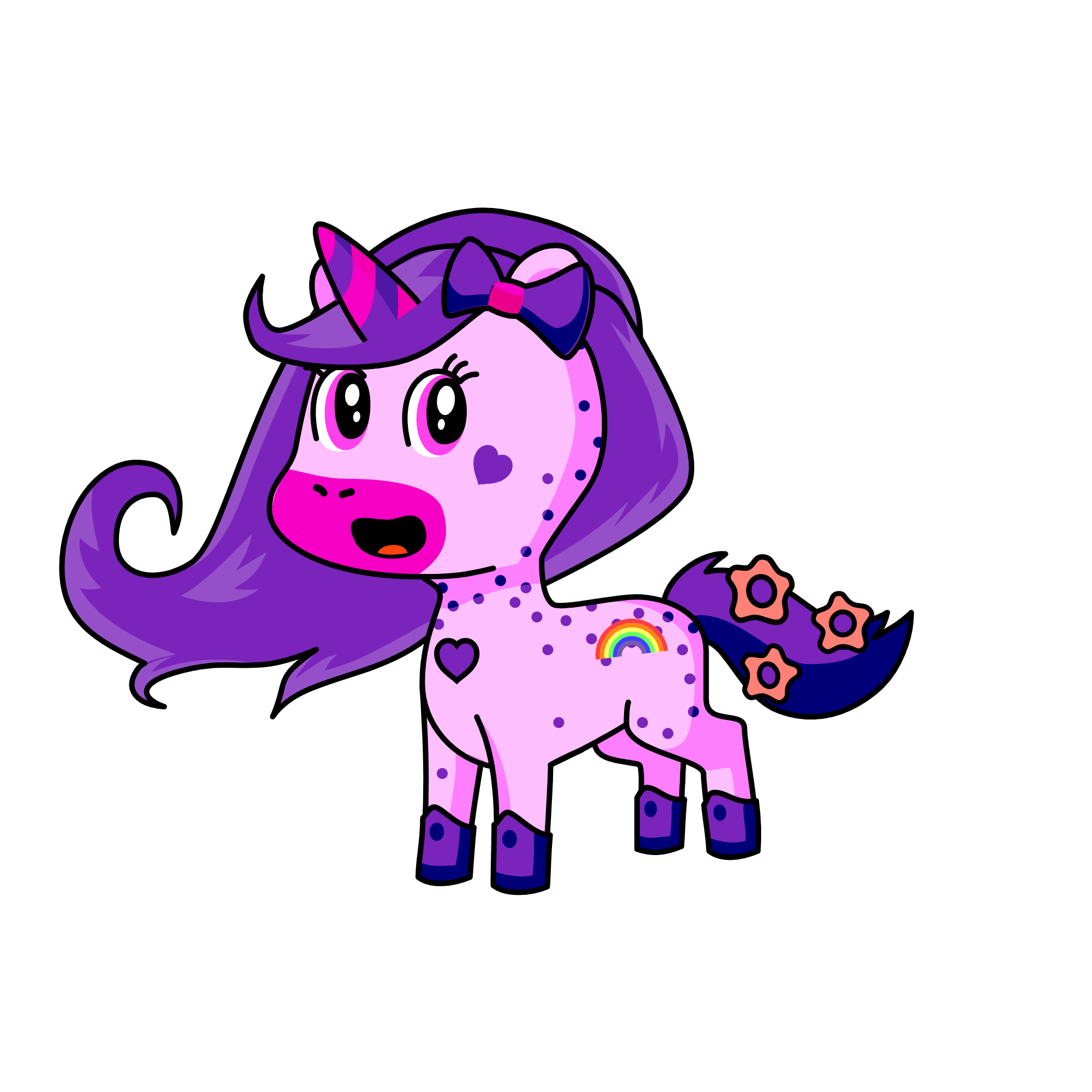 Pinkey Dimond, the unicorn