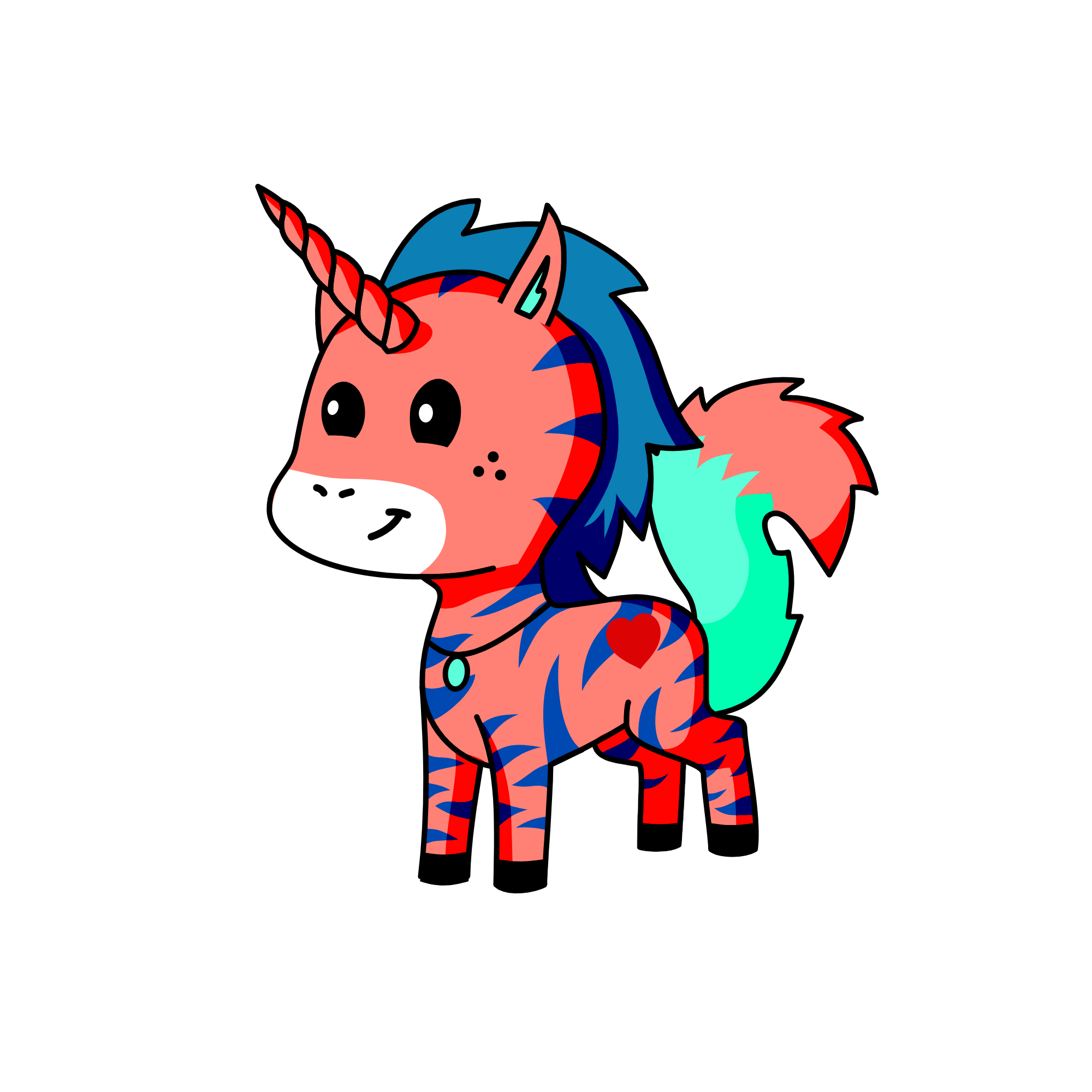 Lacer The Racer, the unicorn