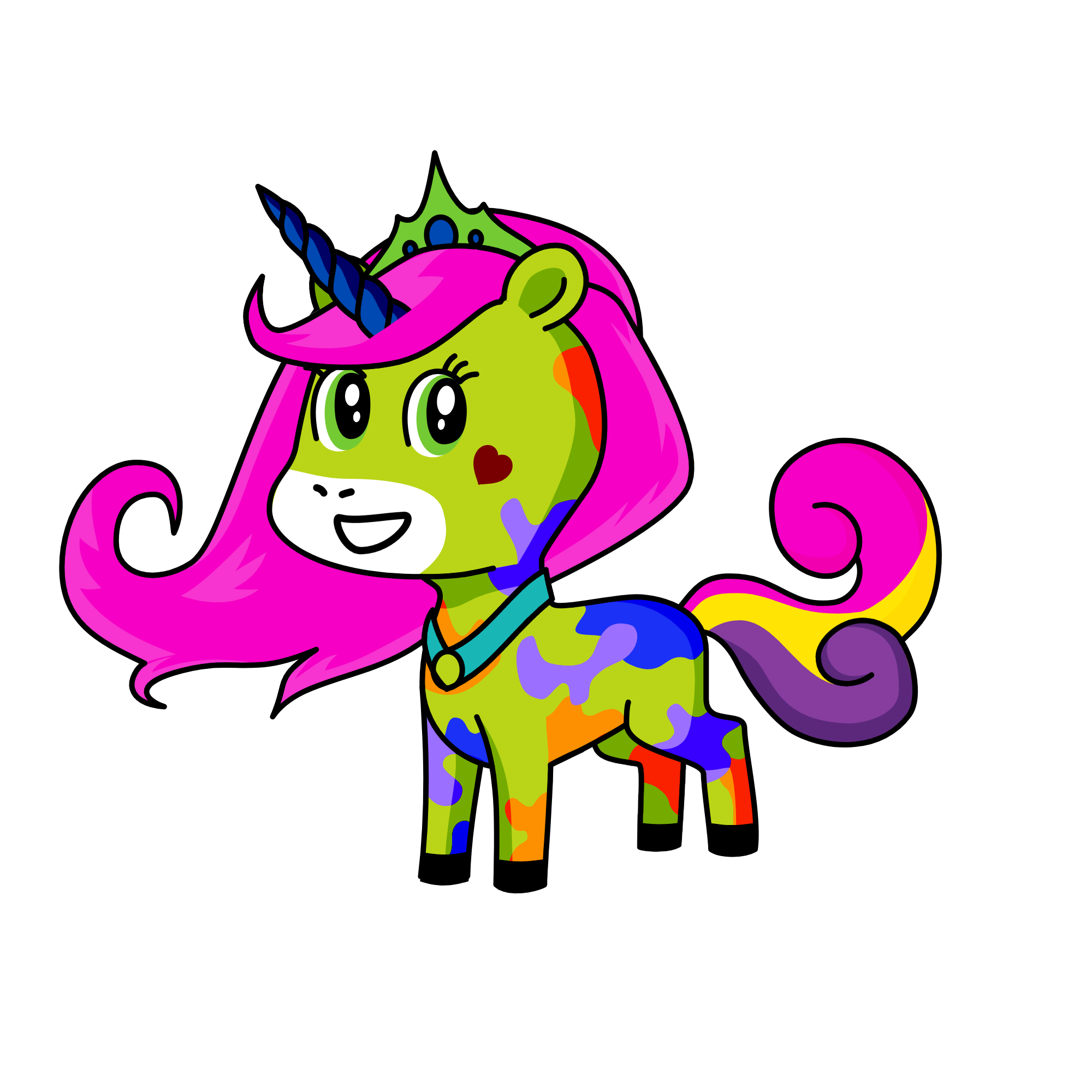 arcoiris, the unicorn