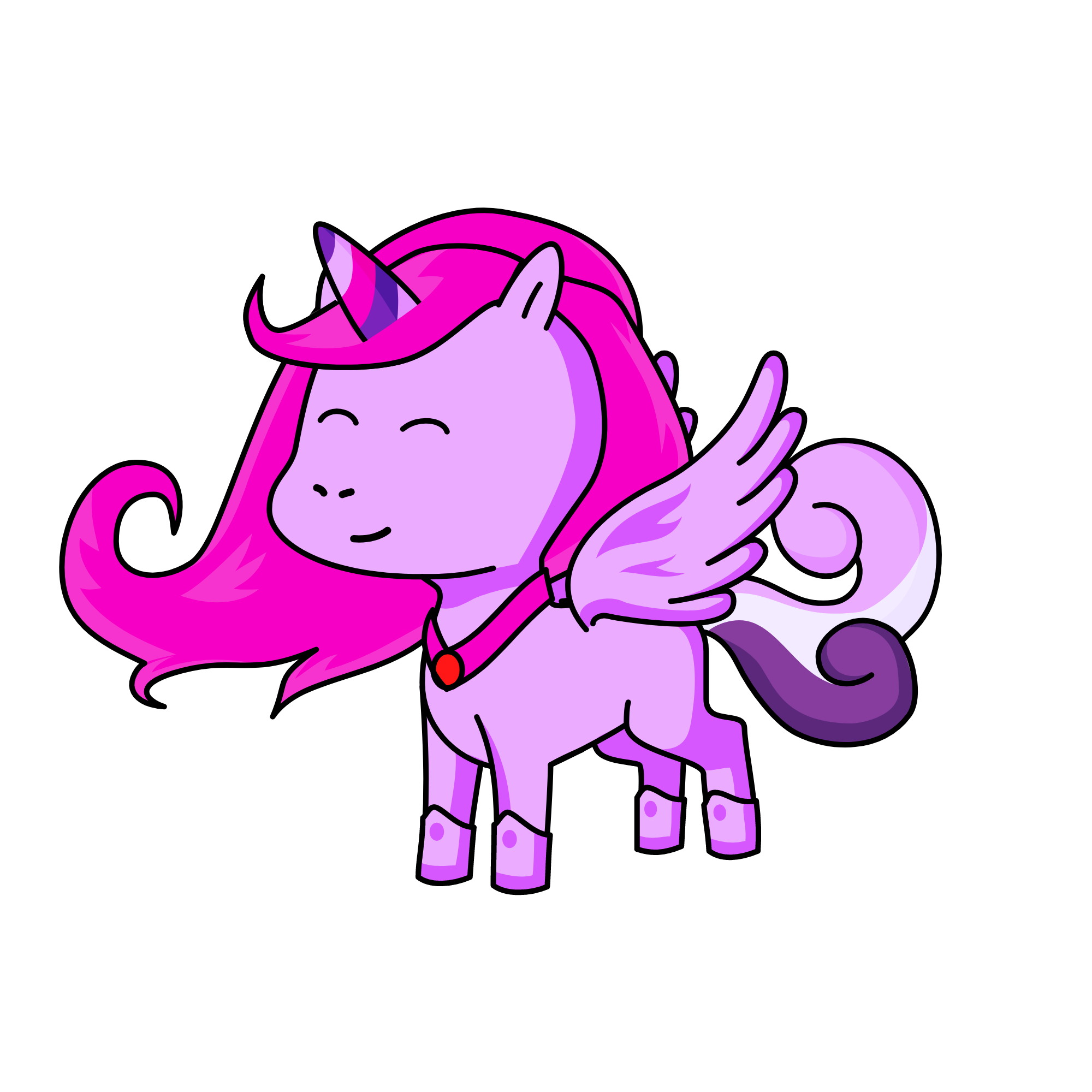Fresa con Crema, the unicorn