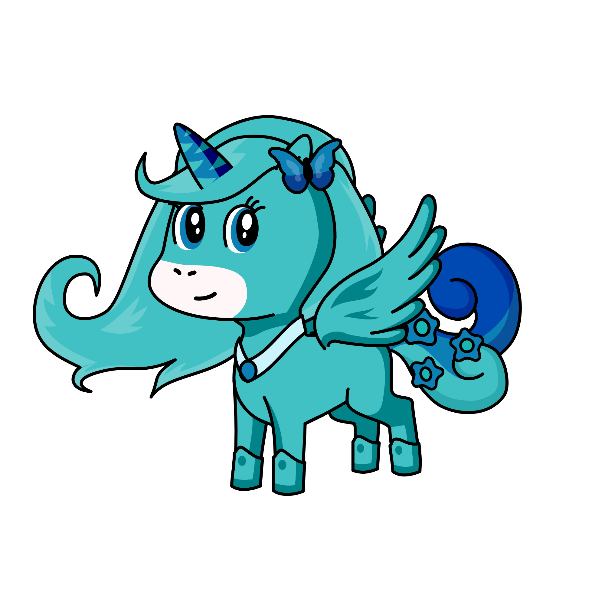 Isa, the unicorn