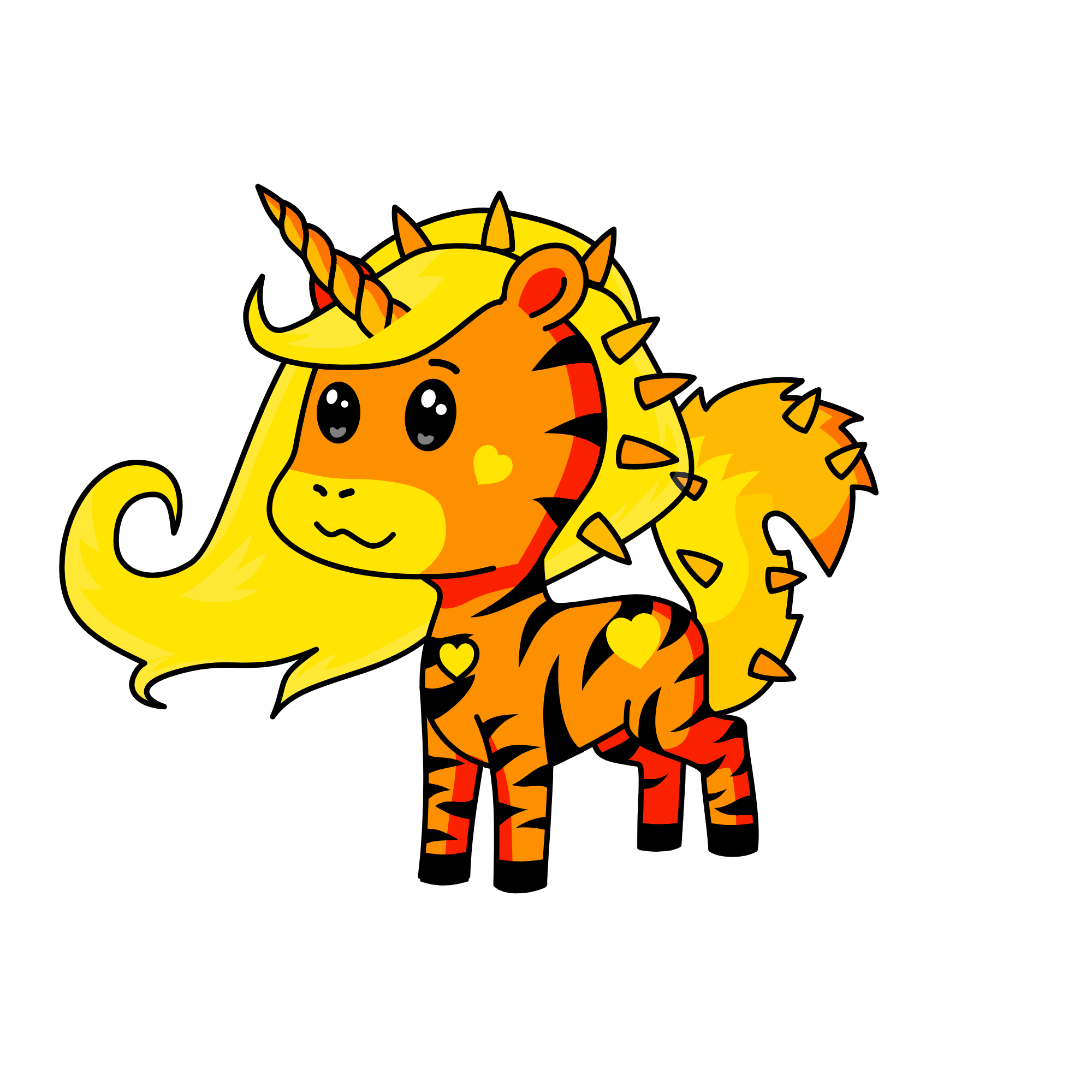 DesertStar, the unicorn