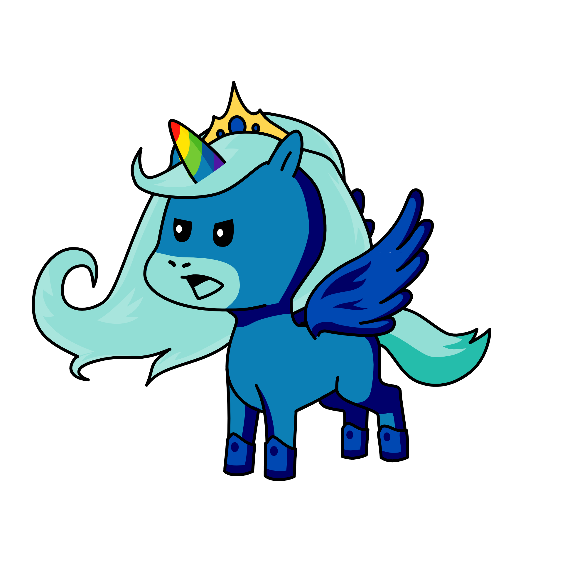 [New Princess] [But Rude], the unicorn