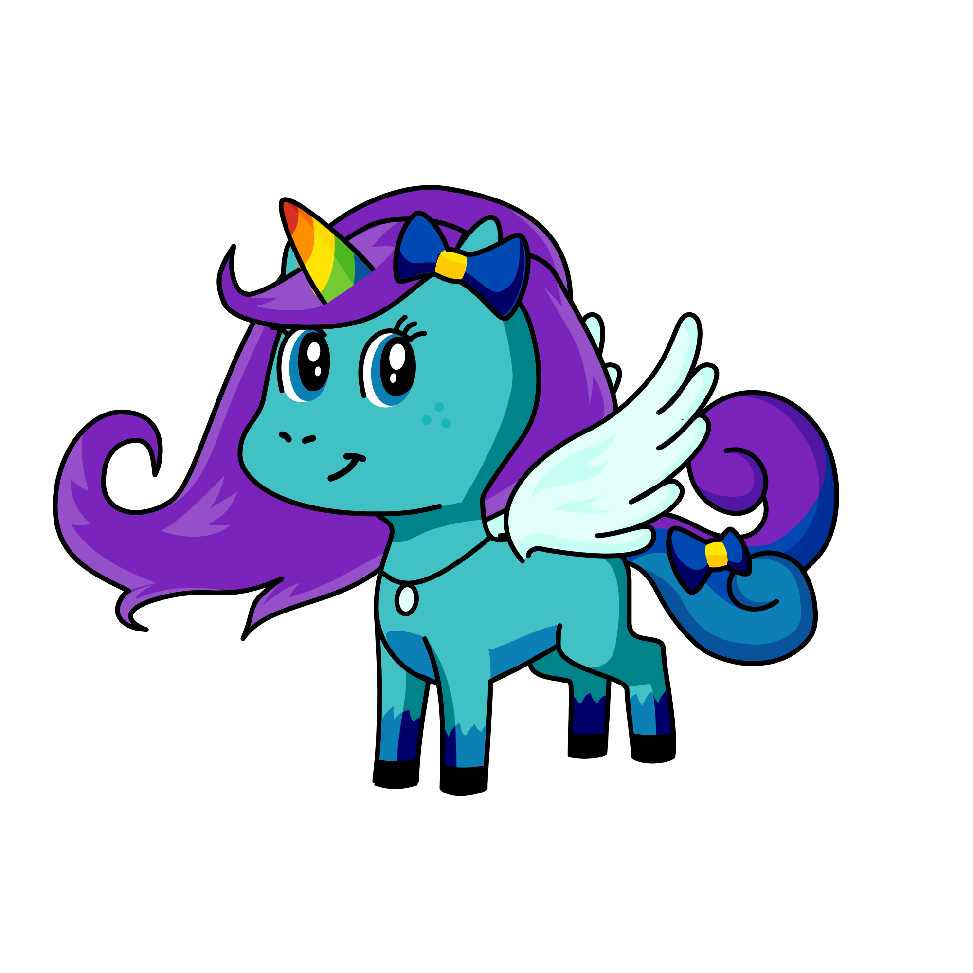 Cloud Queen, the unicorn