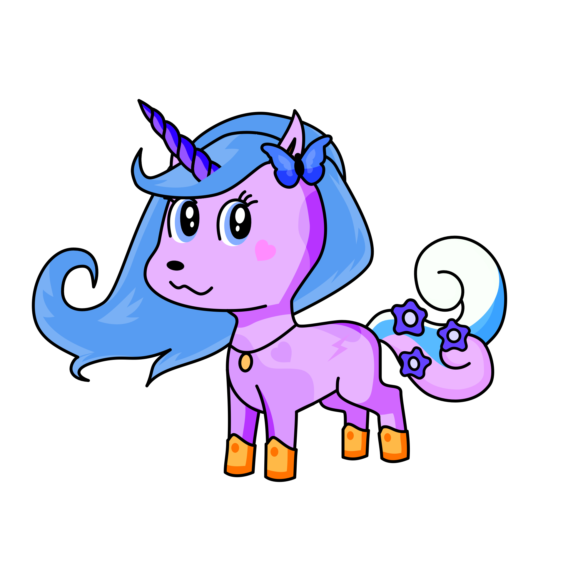 Lila, the unicorn