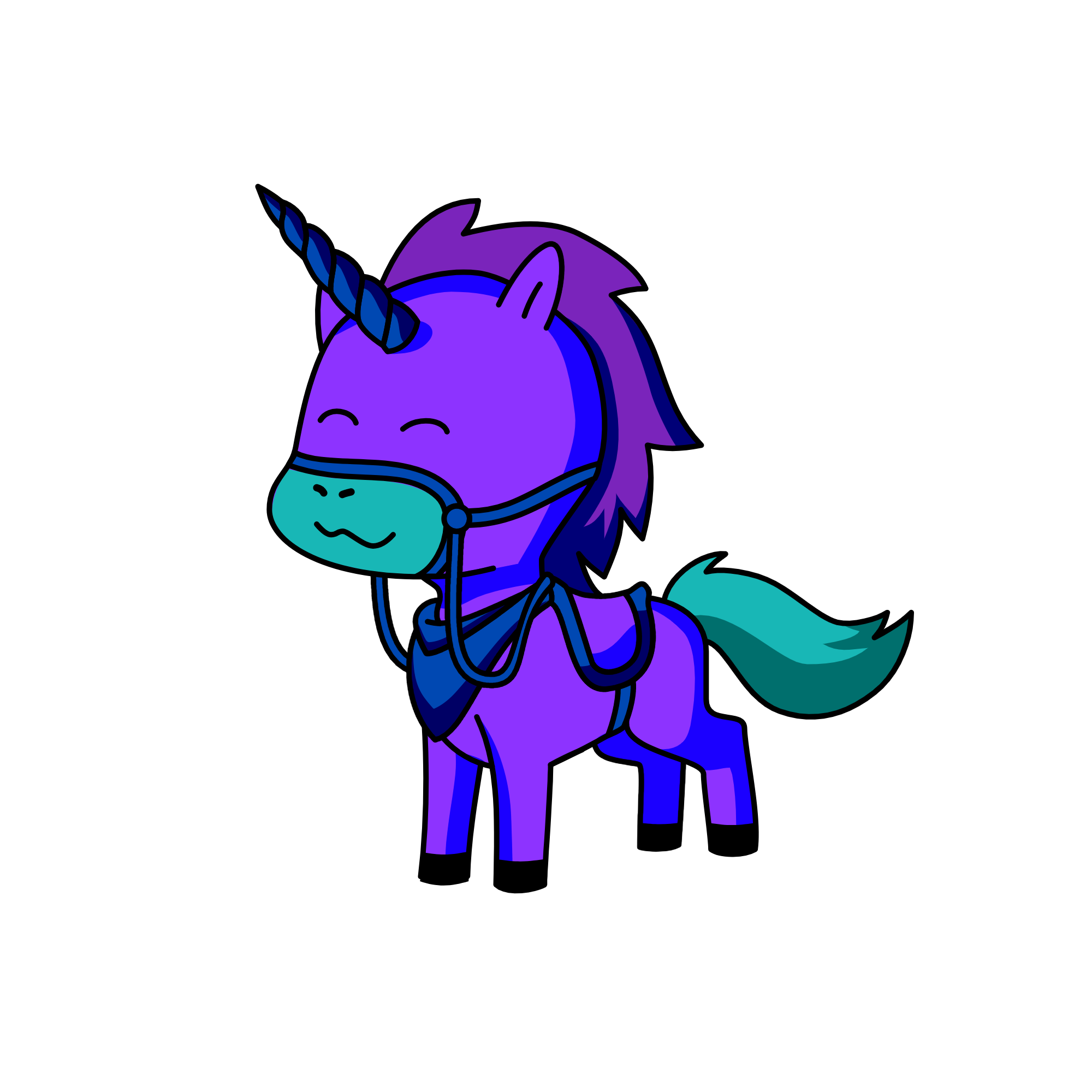 Sameku, the unicorn
