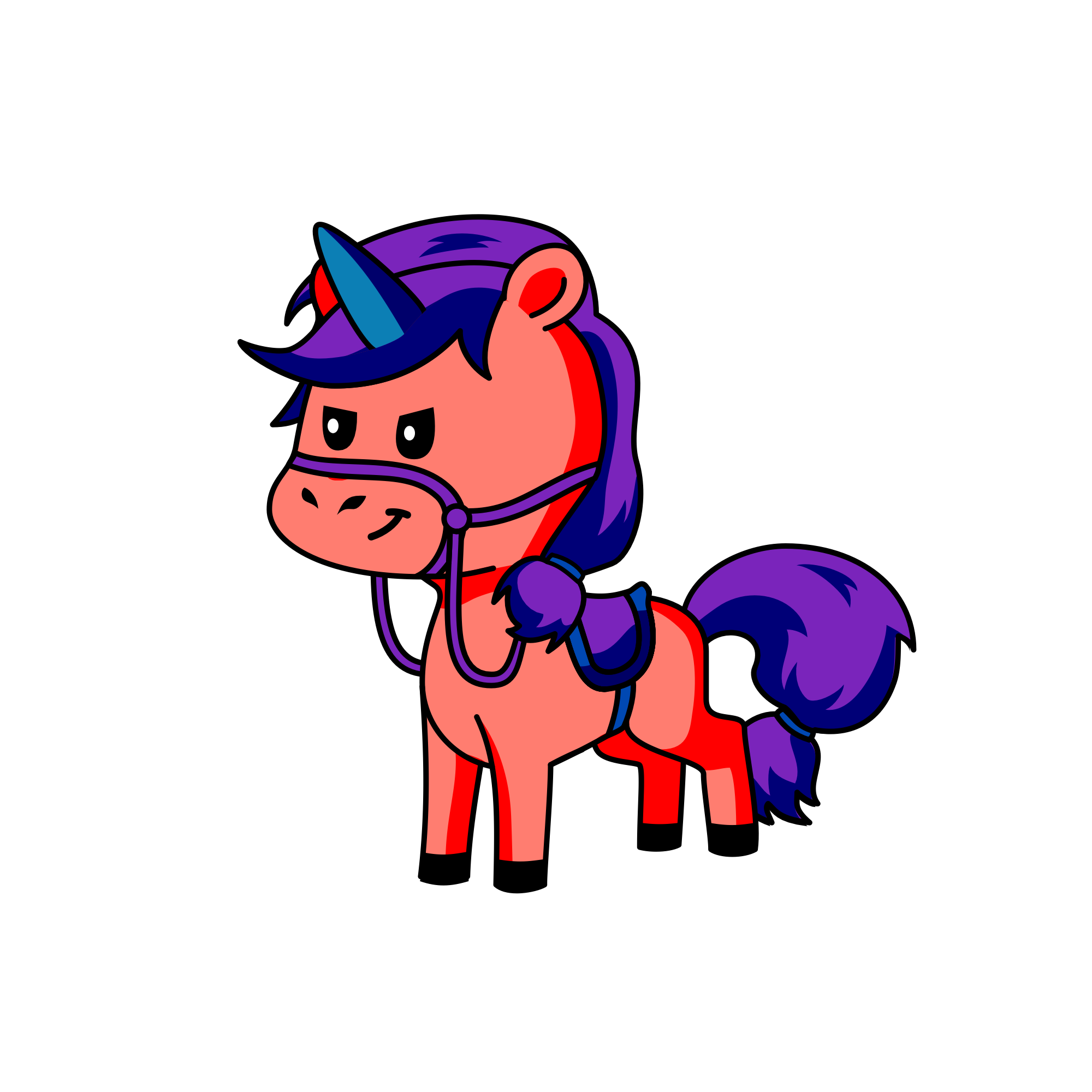 Lilac , the unicorn