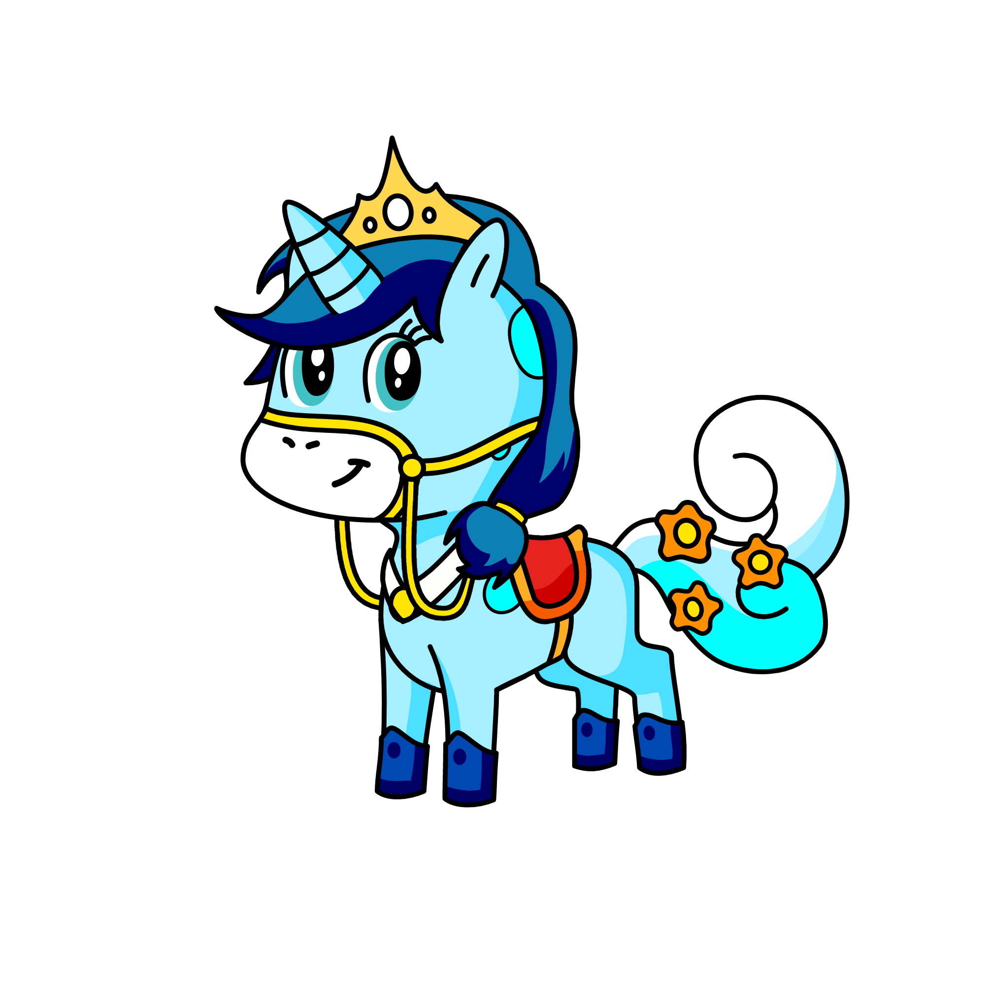 Sky, the unicorn