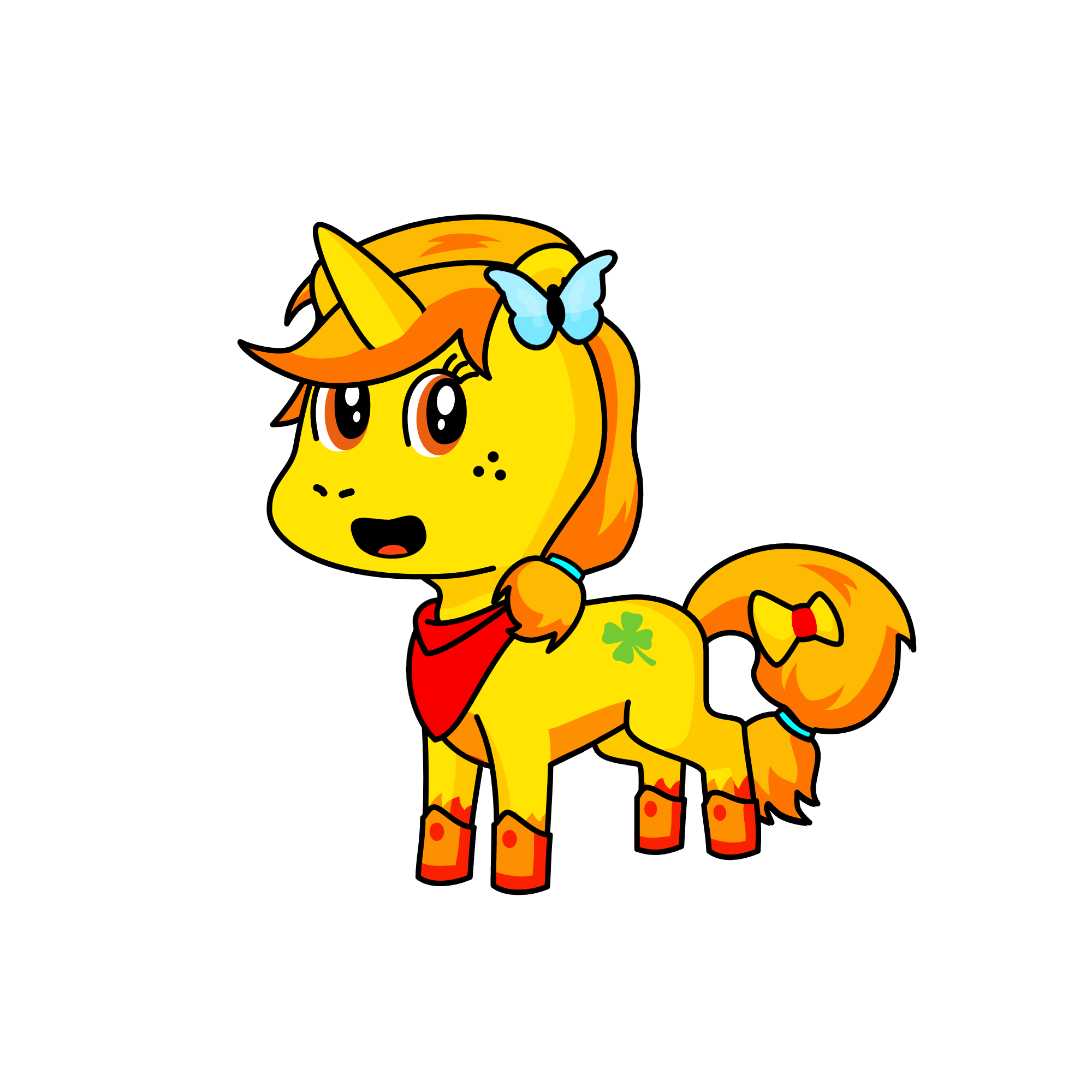 Farmy, the unicorn