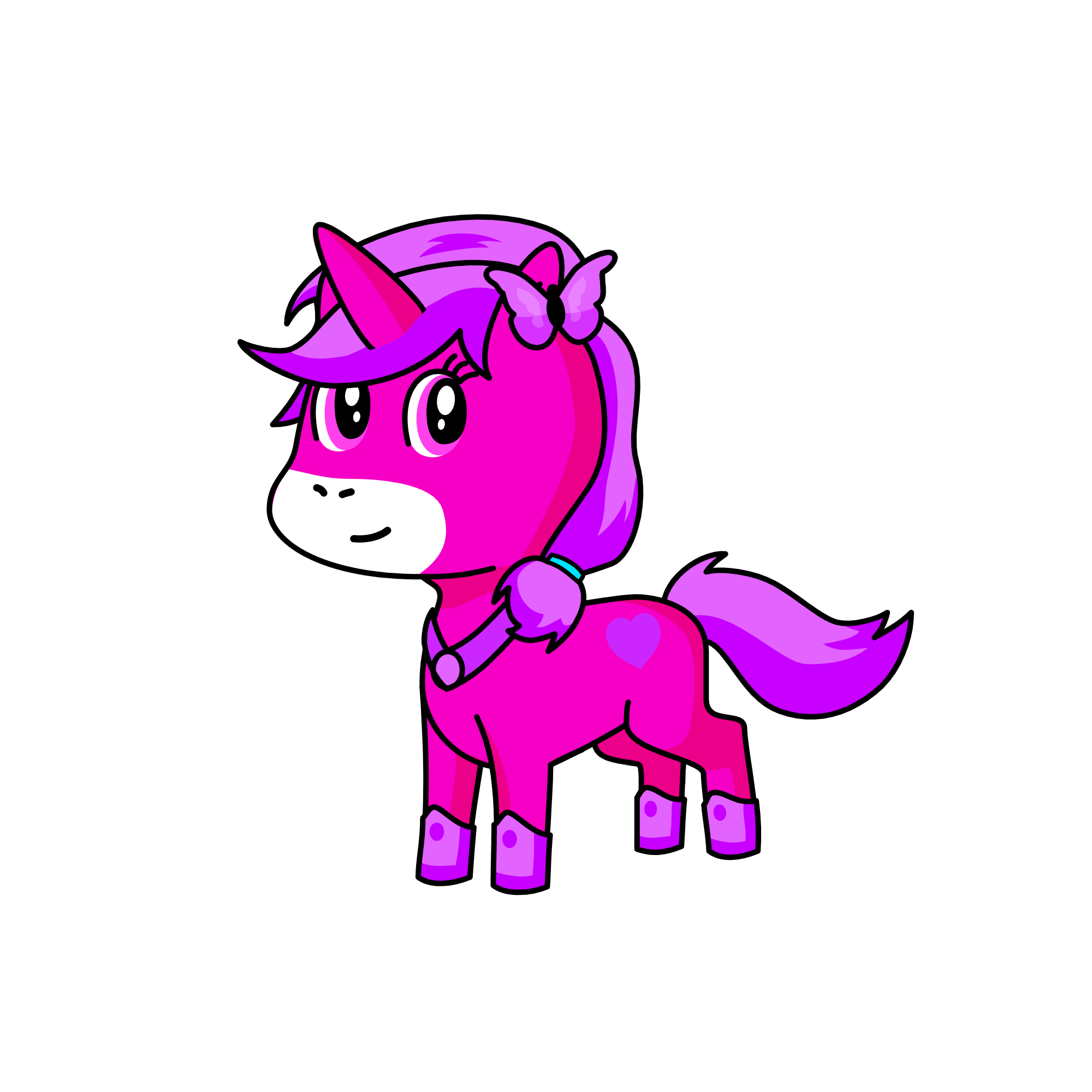pinkey, the unicorn