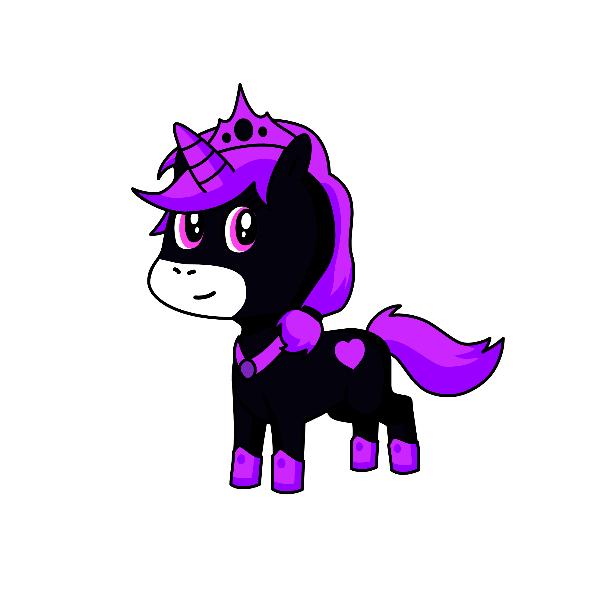 dark, the unicorn
