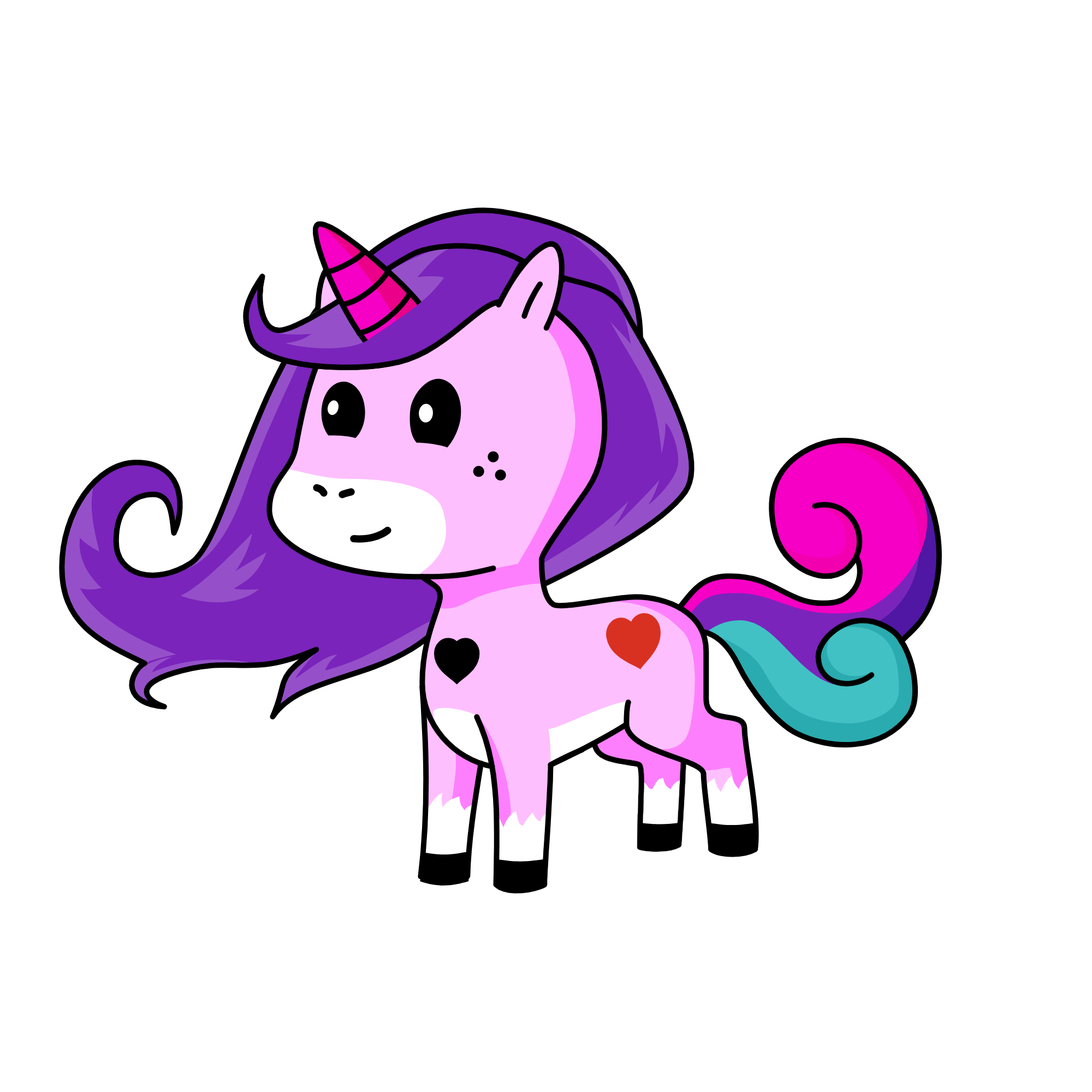 f, the unicorn