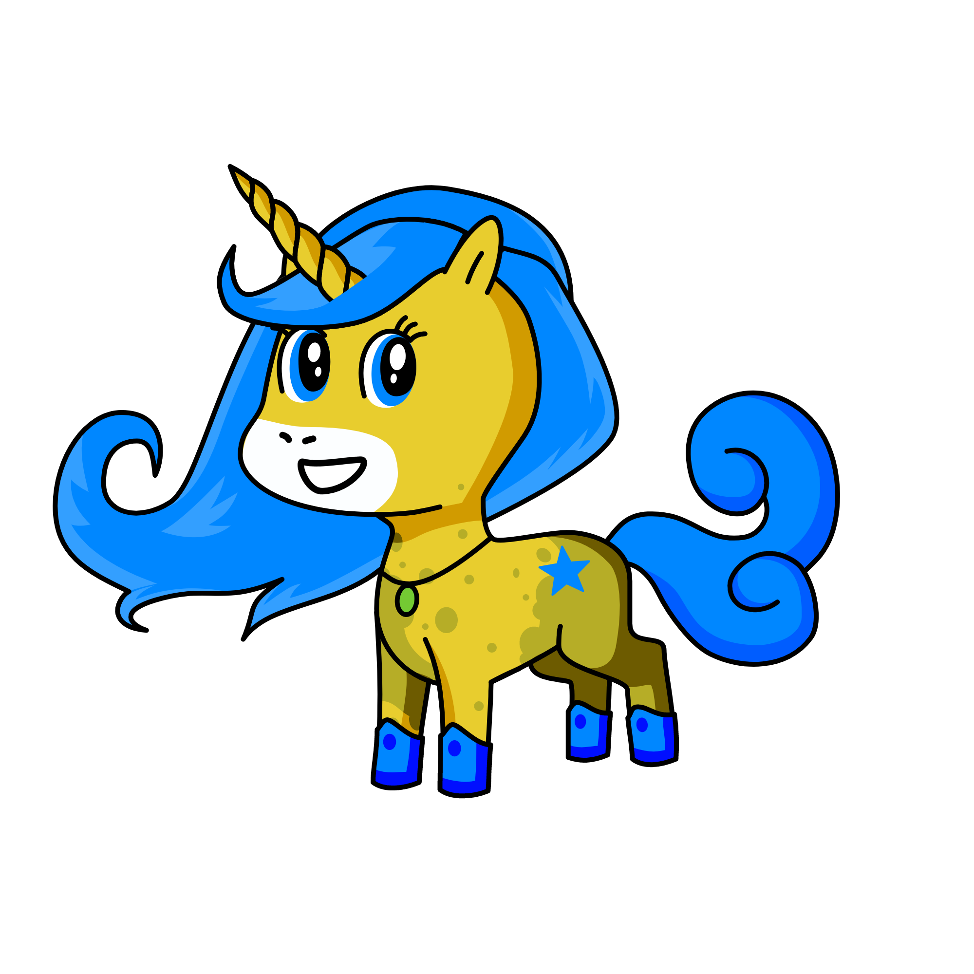 Luxe, the unicorn