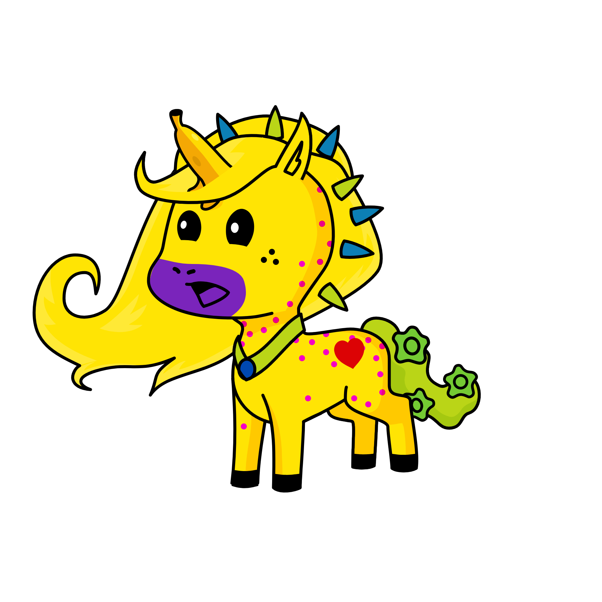 muzlu bok, the unicorn