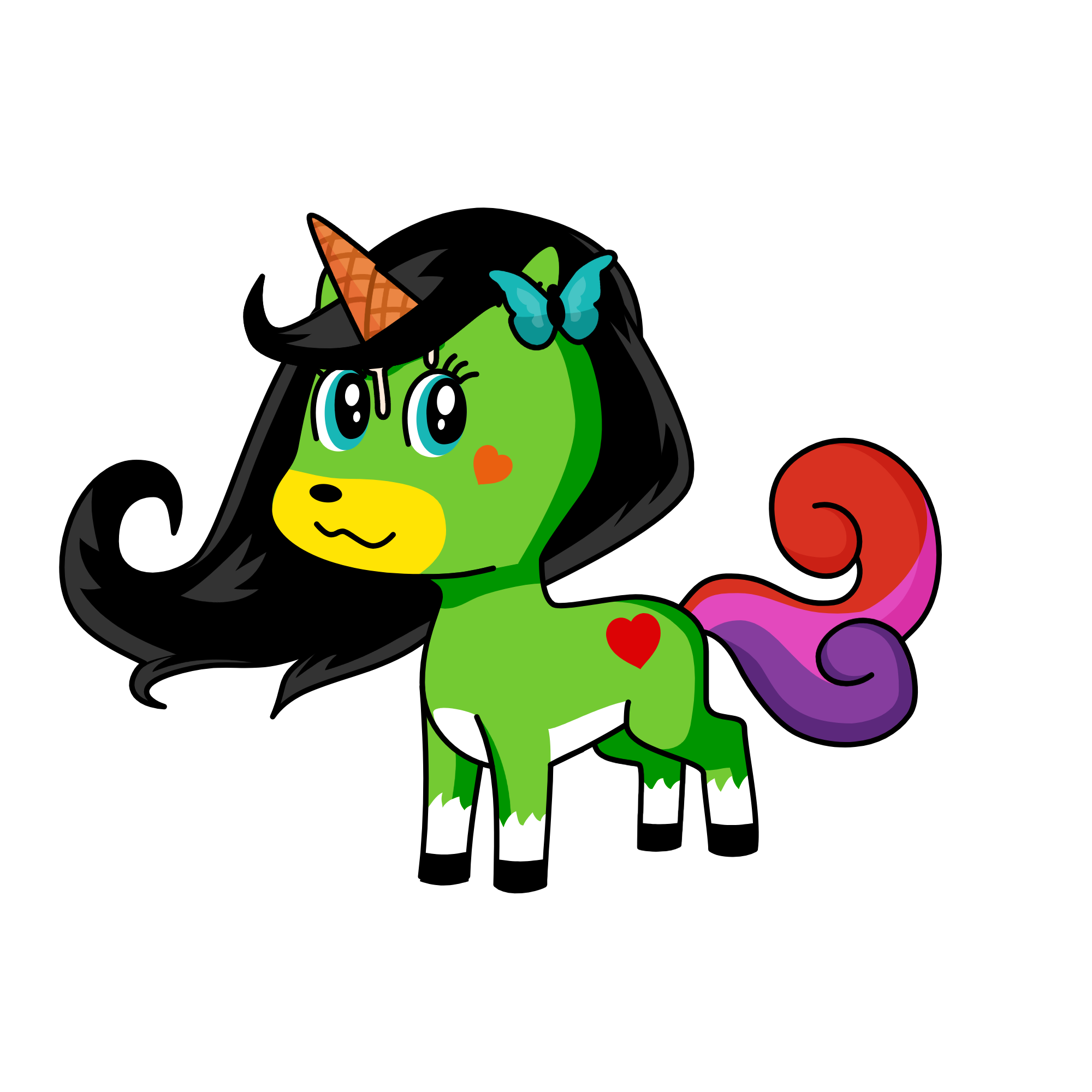 axdshjh, the unicorn