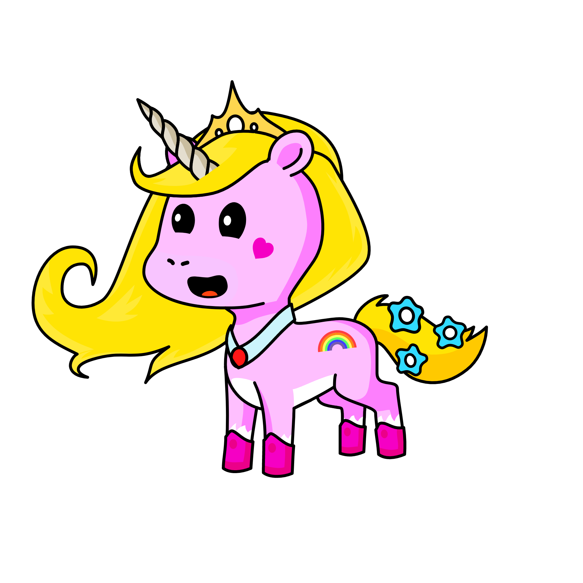 rainbow, the unicorn
