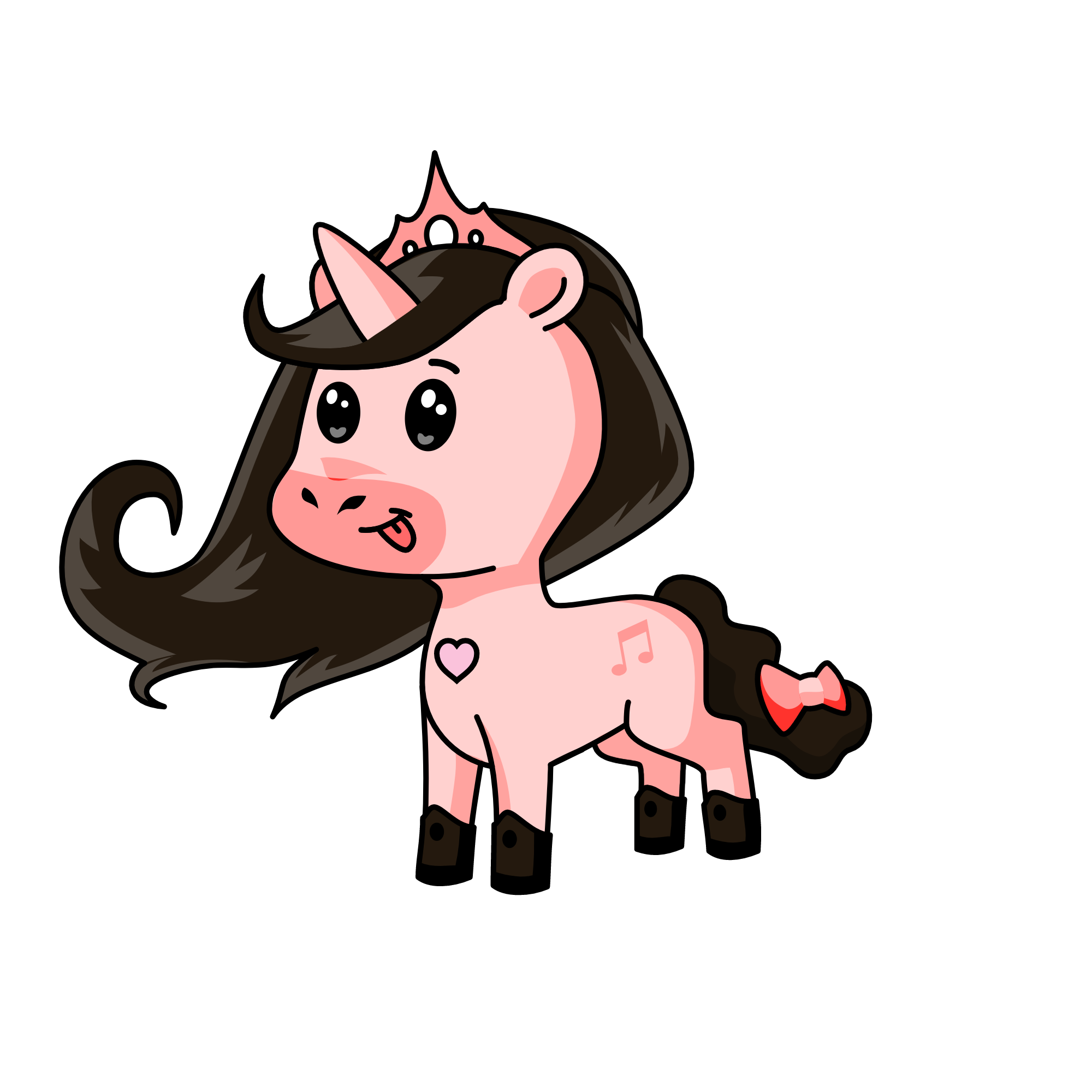 period pooh, the unicorn