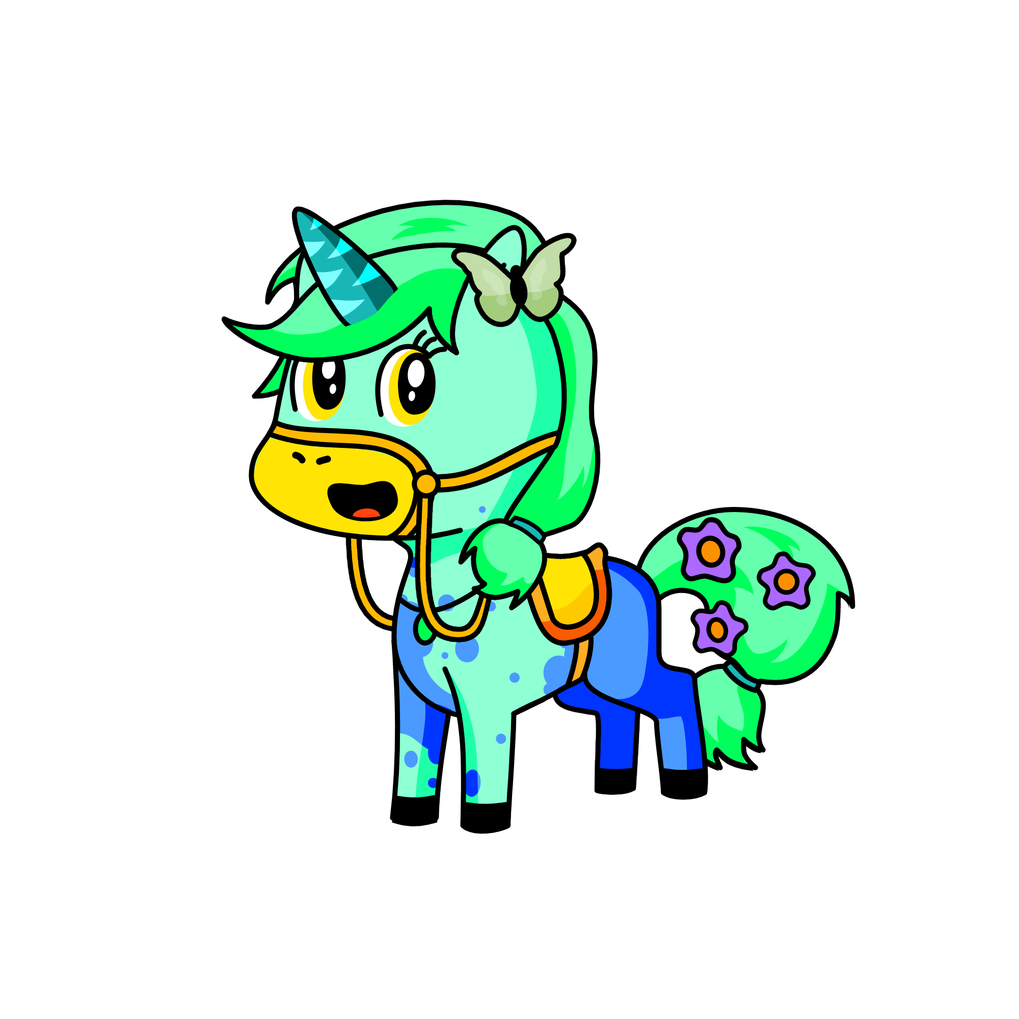 Minty Fresh, the unicorn