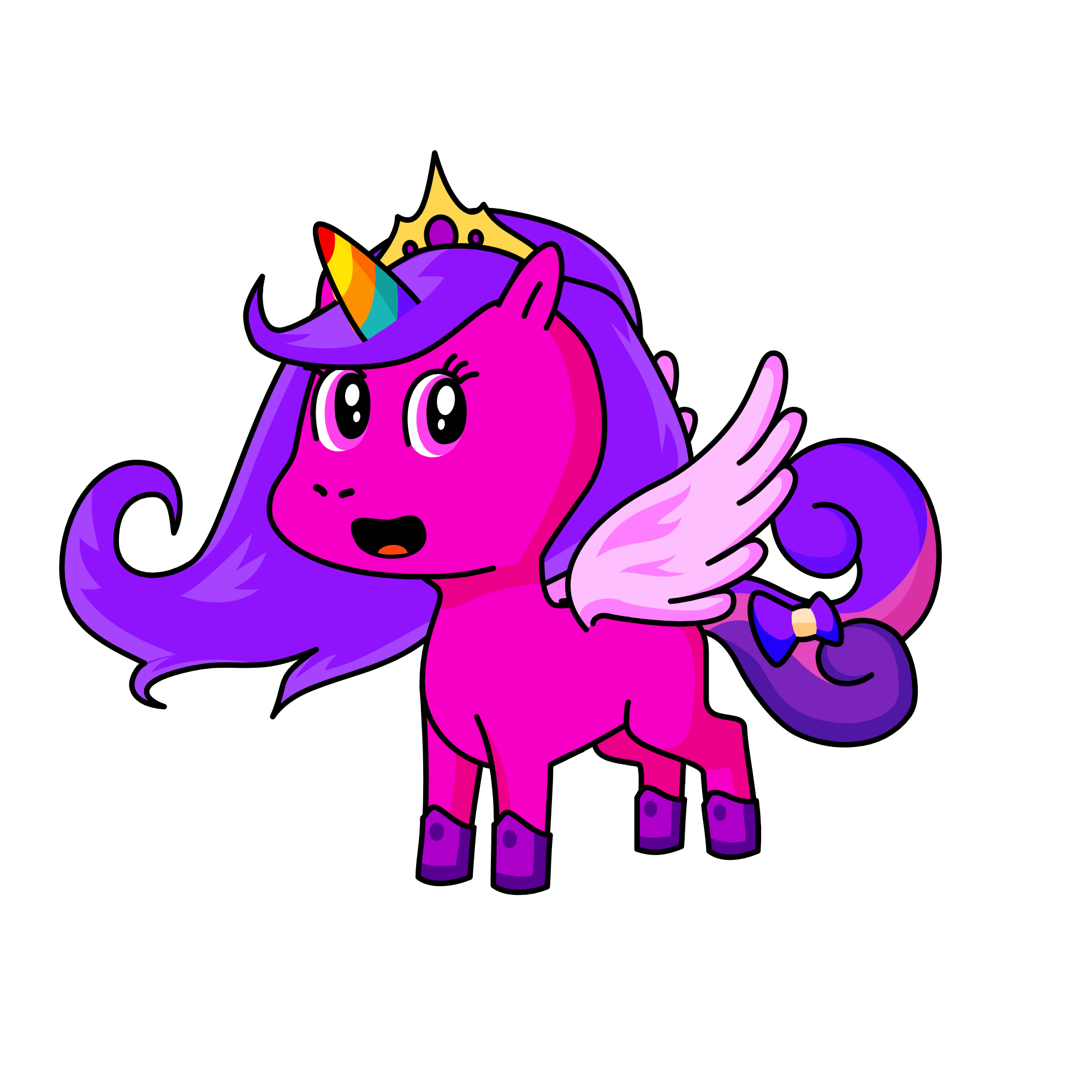 Reina de los unicornio, the unicorn