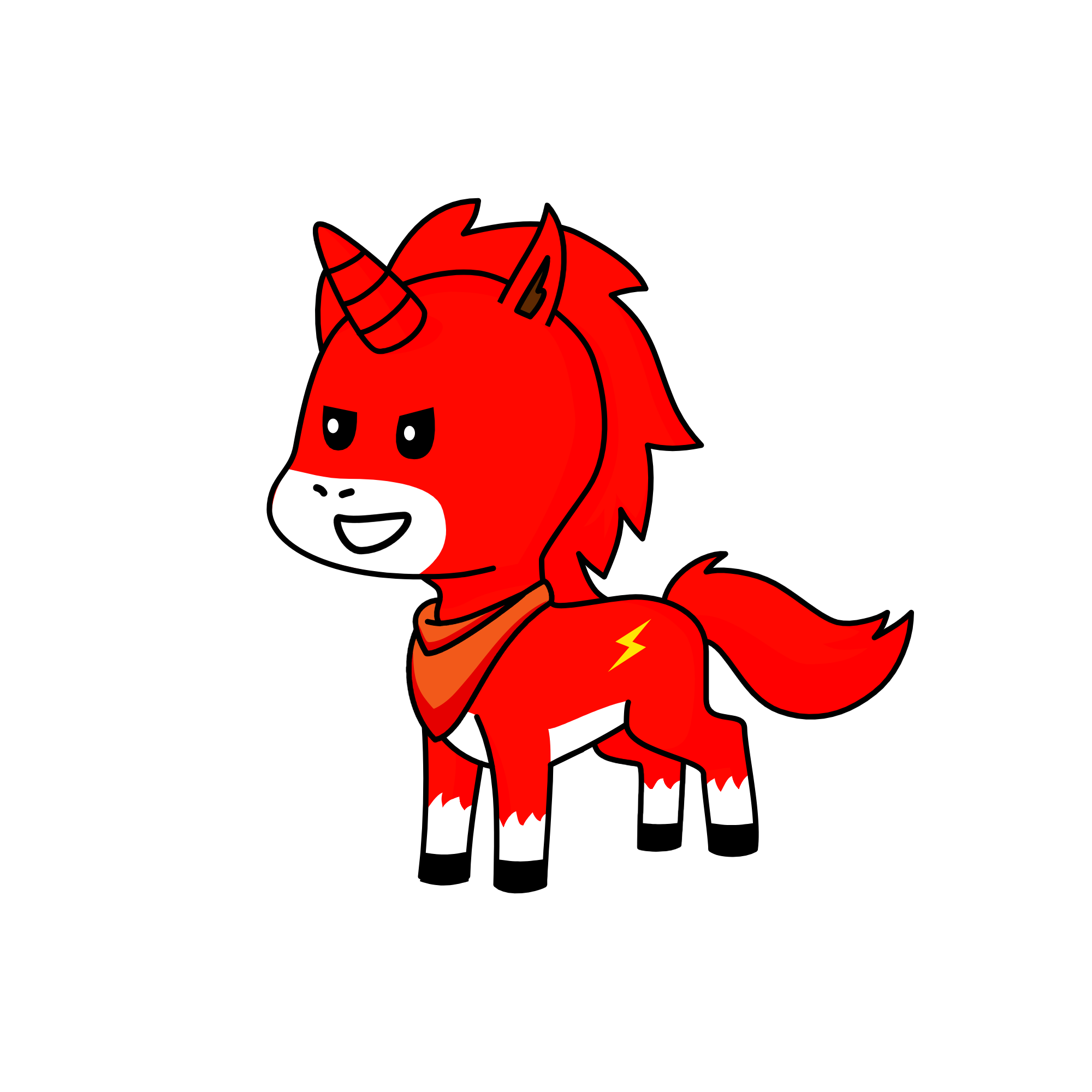 Knuckles, the unicorn