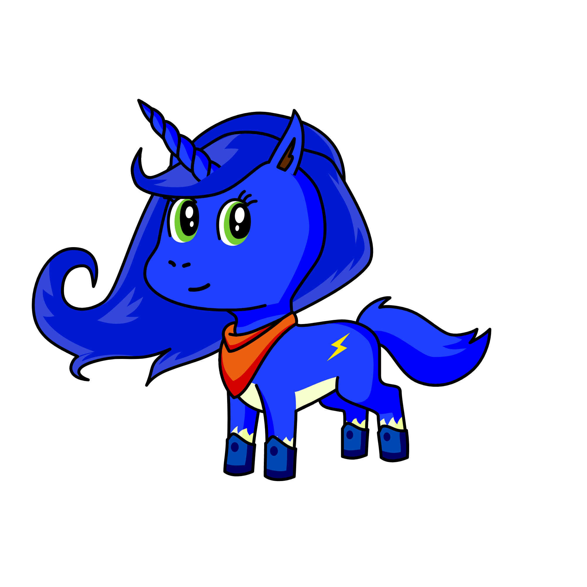 Sonica, the unicorn