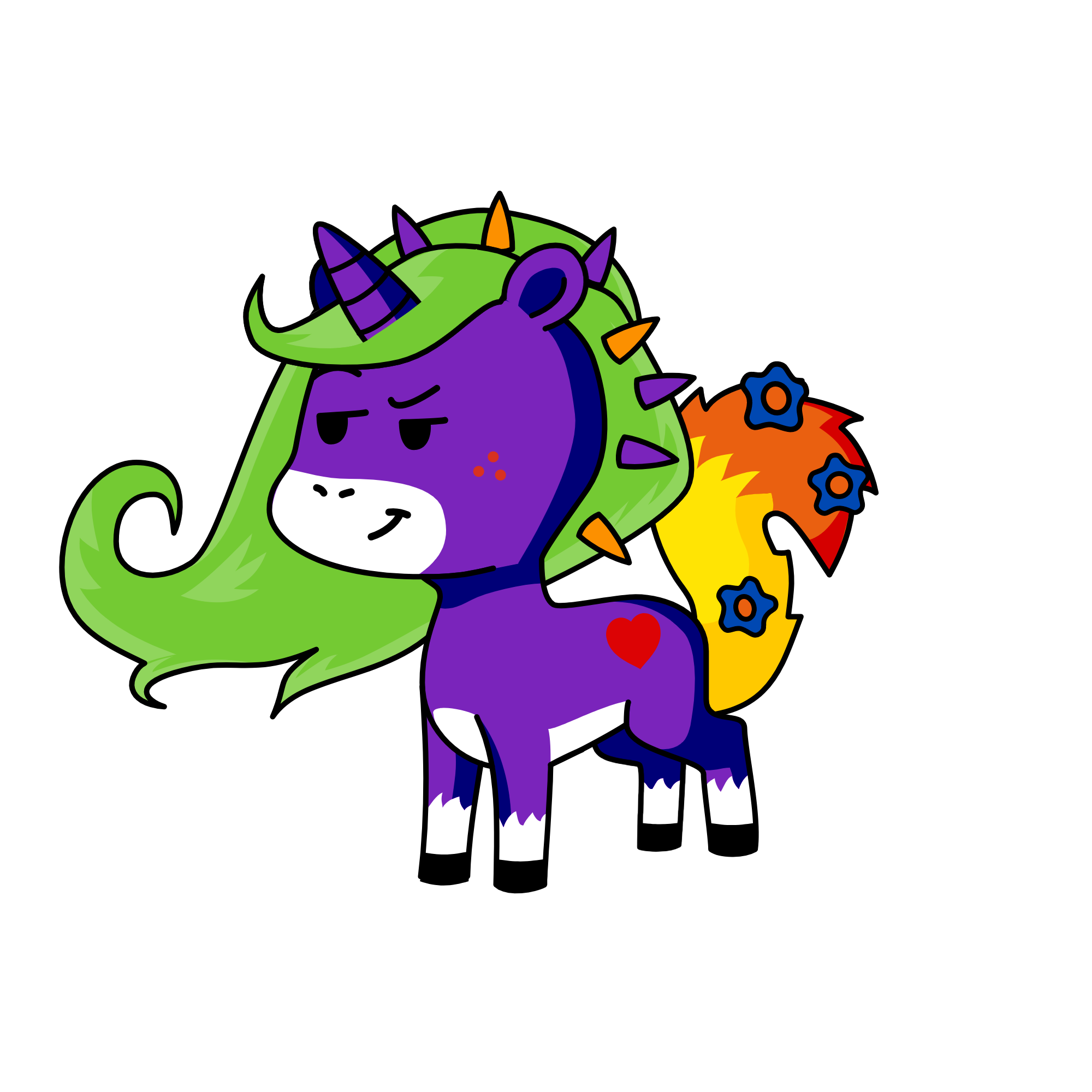 Reble, the unicorn