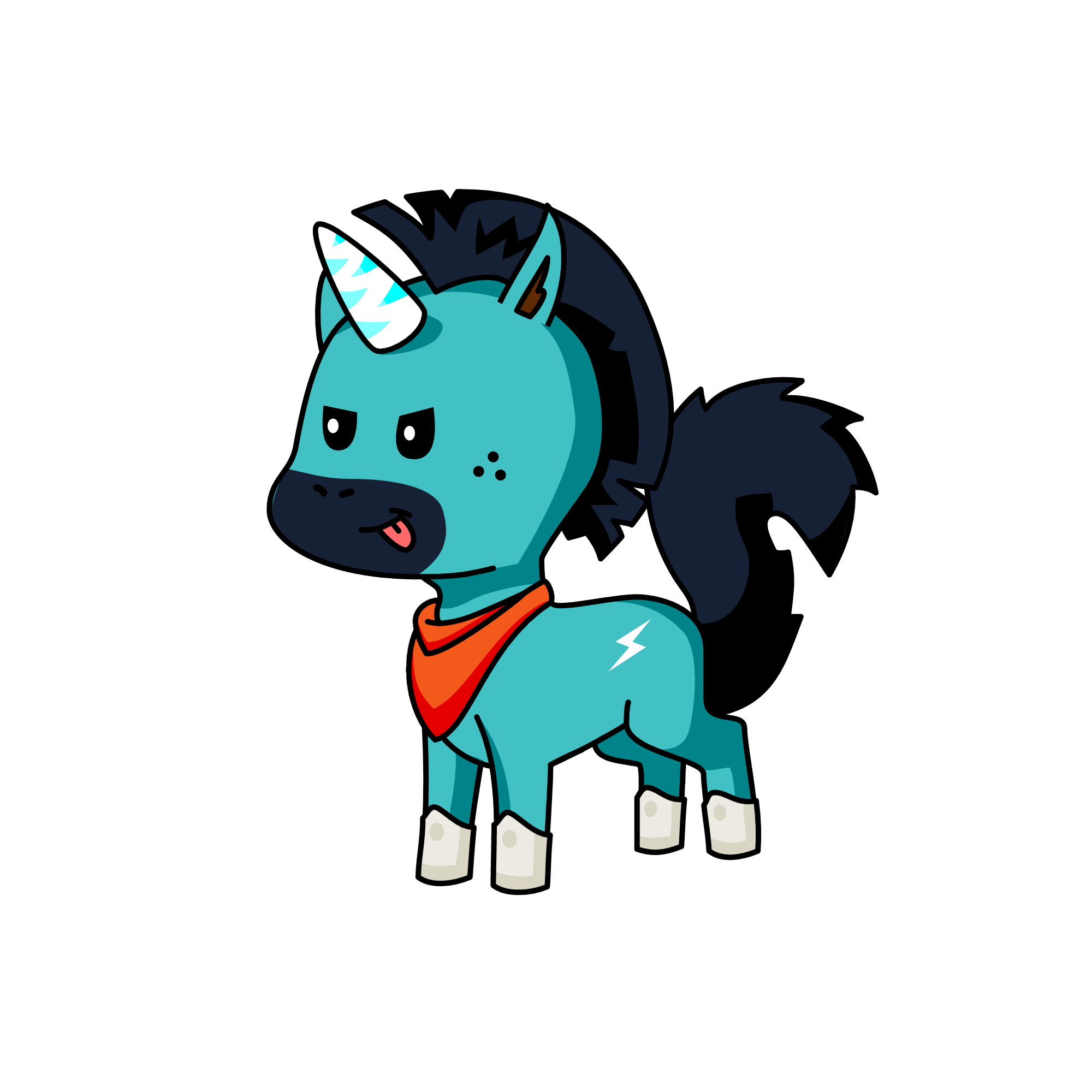Night, the unicorn