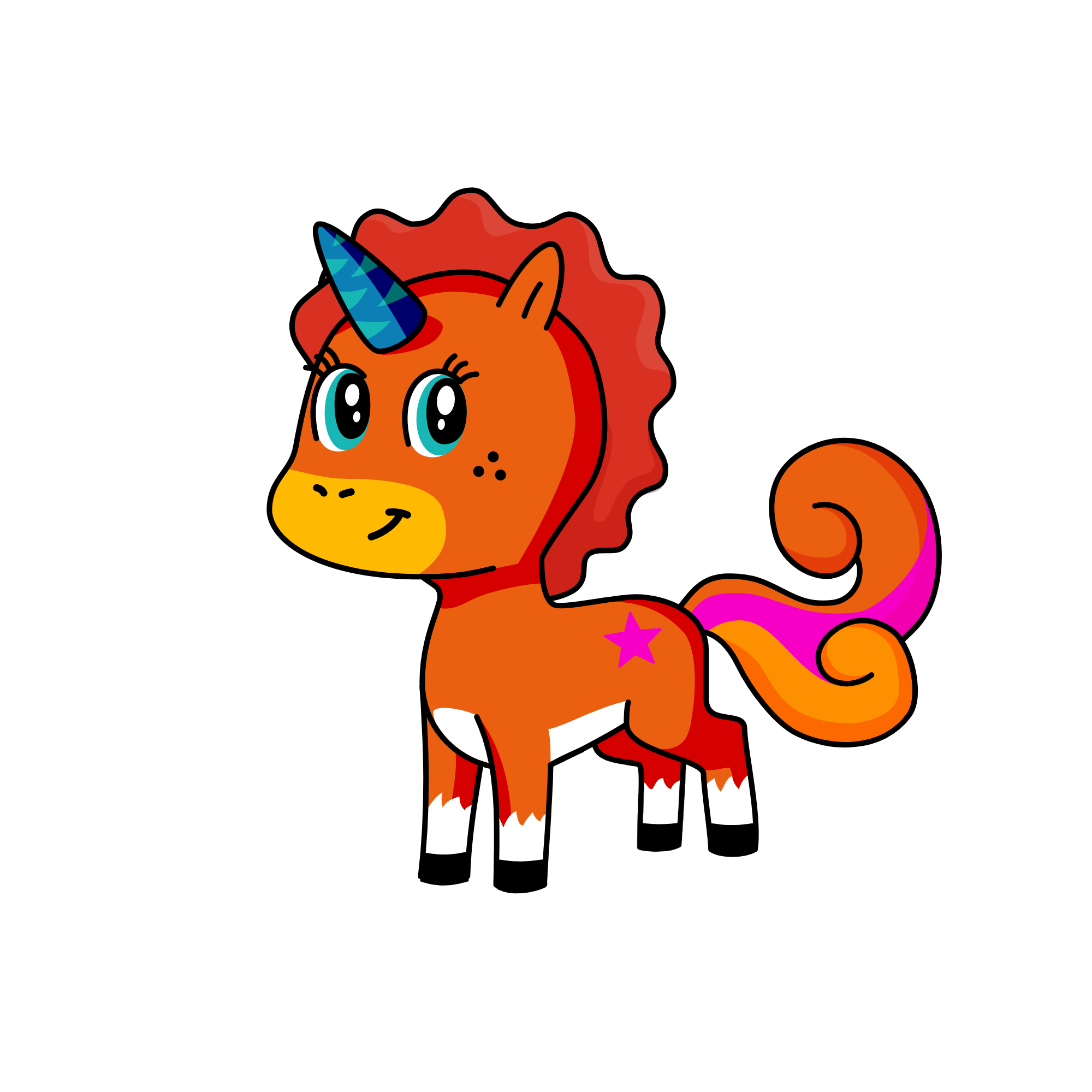 this is my house!, the unicorn