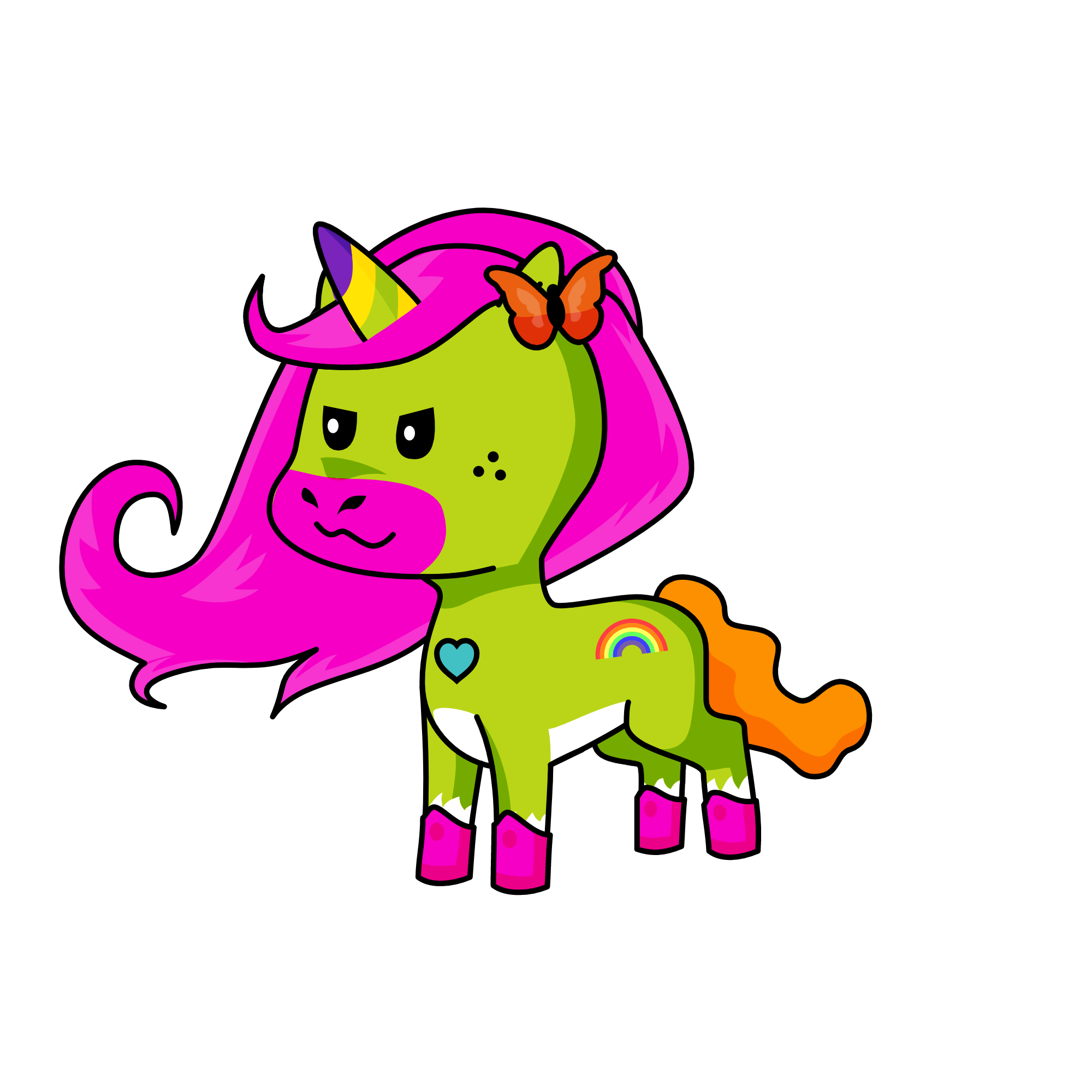 im in the Gallery, the unicorn