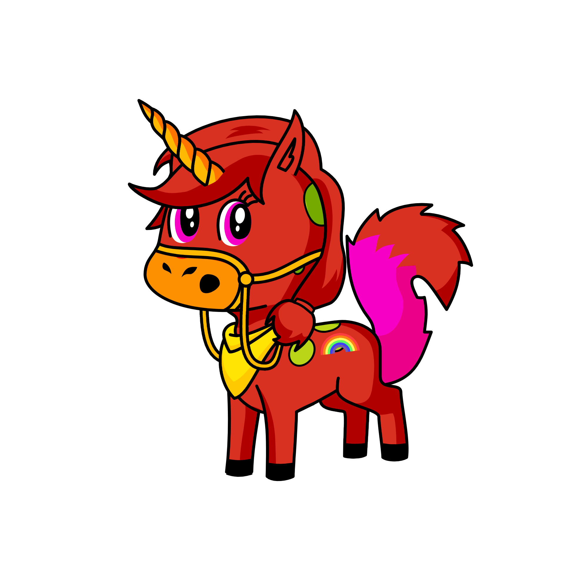 im in the Forest, the unicorn