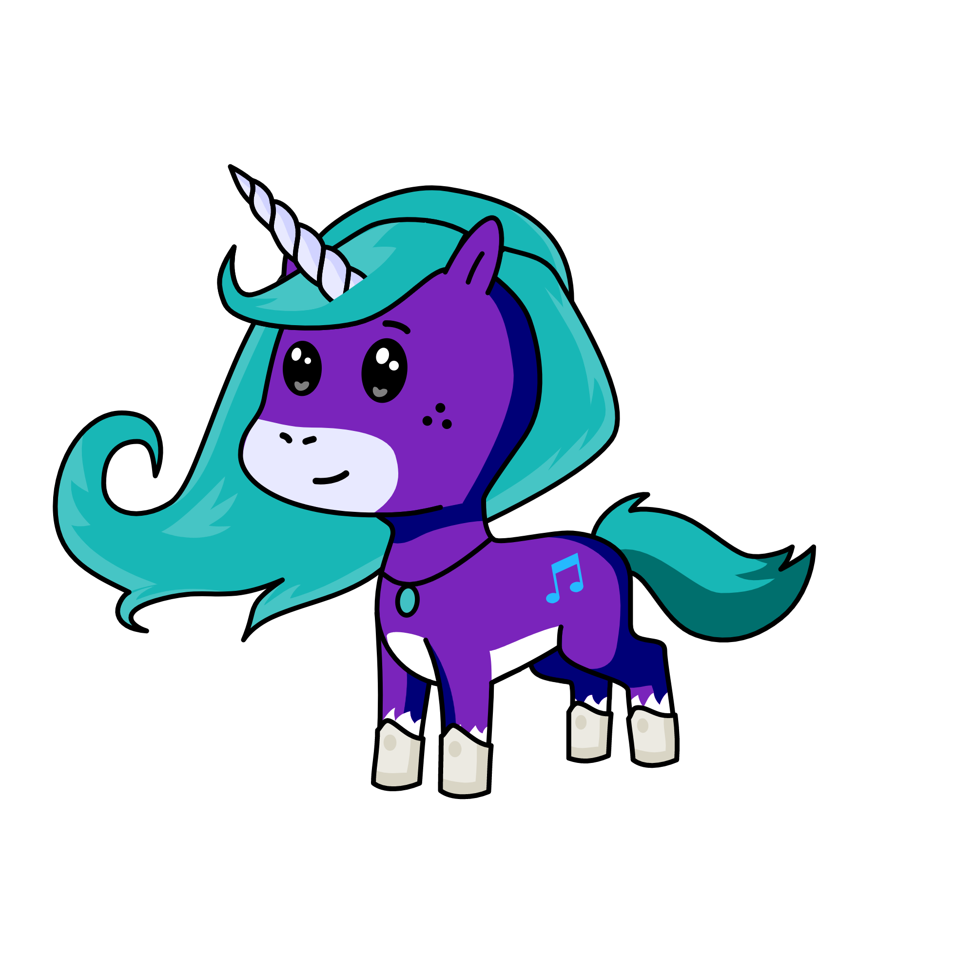 Twilight, the unicorn