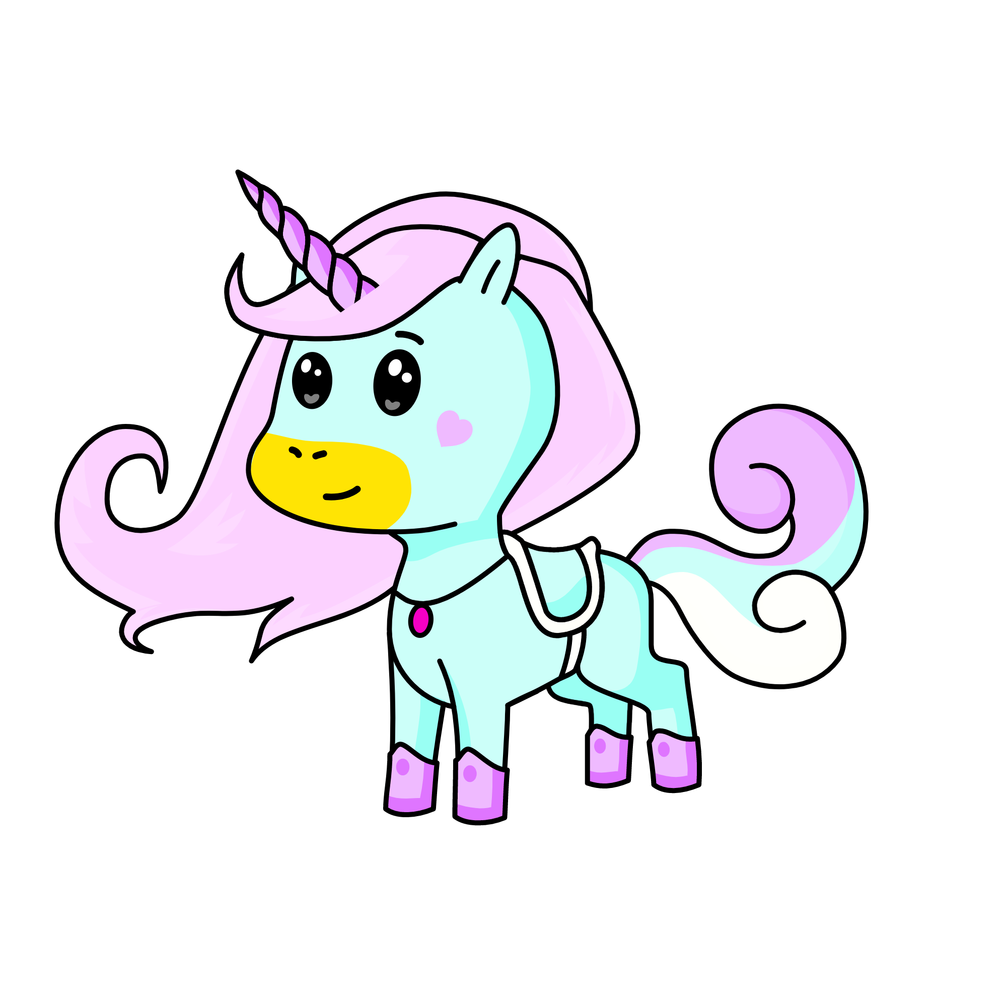 Flane, the unicorn